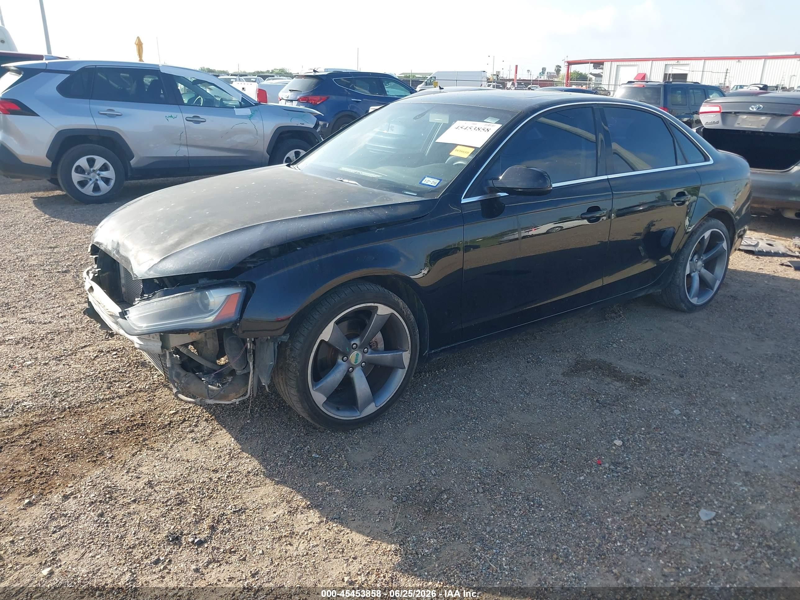 2013 Audi A4 2.0t Premium Black vin: WAUBFAFL5DN005652