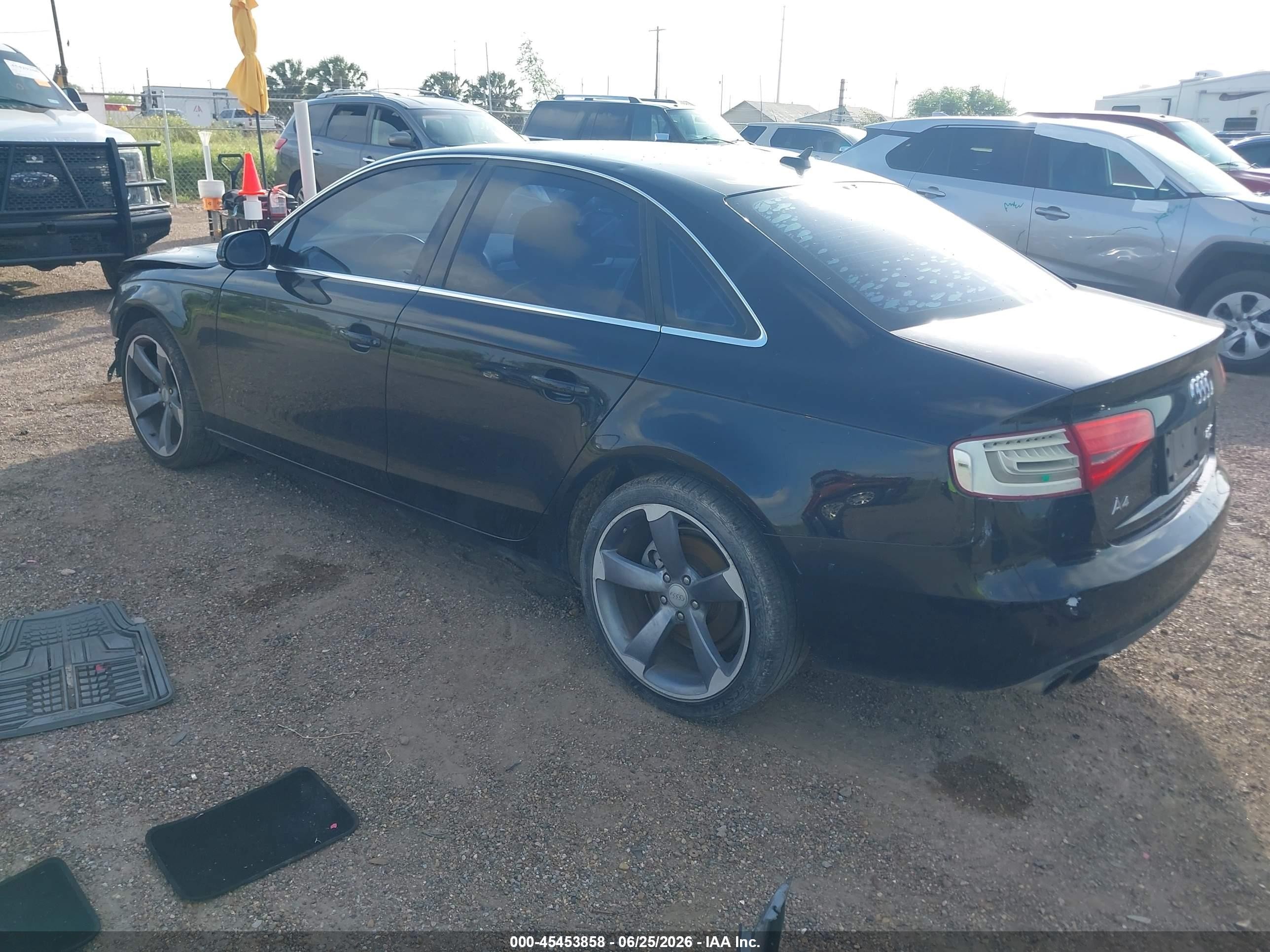 2013 Audi A4 2.0t Premium Black vin: WAUBFAFL5DN005652