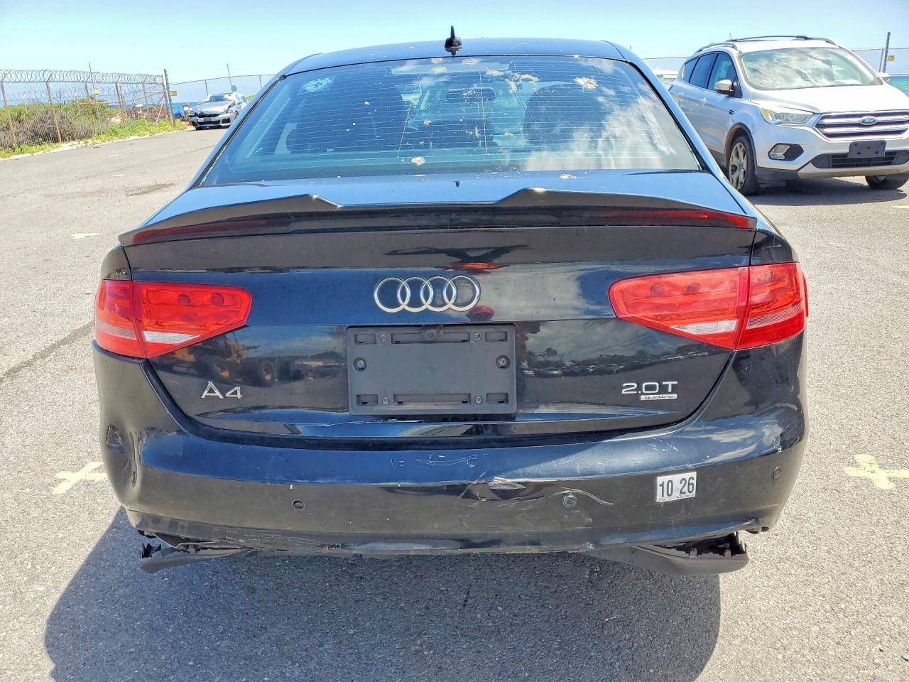 2013 Audi A4 Premium Black vin: WAUBFAFL5DN031295
