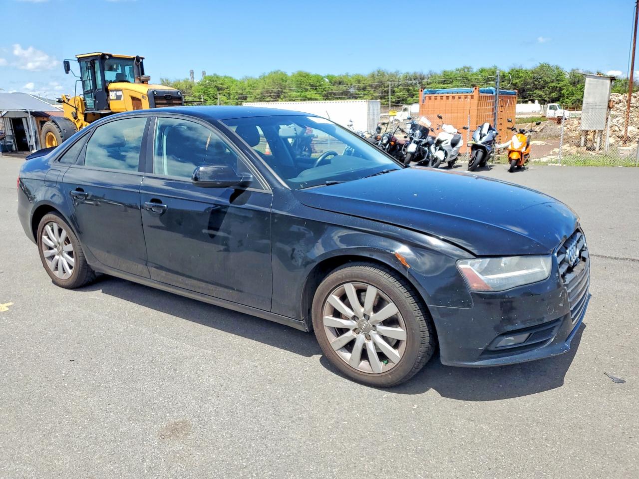 2013 Audi A4 Premium Black vin: WAUBFAFL5DN031295