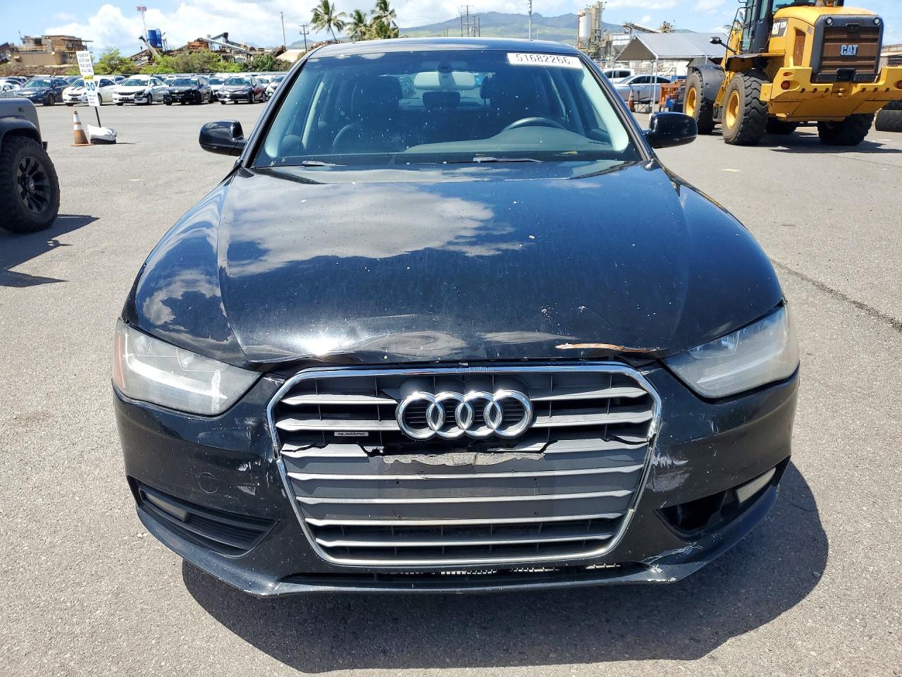 2013 Audi A4 Premium Black vin: WAUBFAFL5DN031295