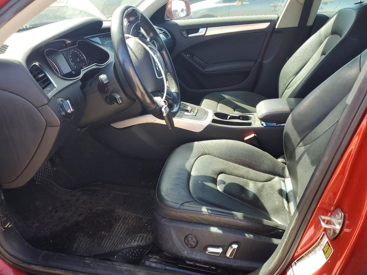 2013 Audi A4 Premium Red vin: WAUBFAFL5DN043186