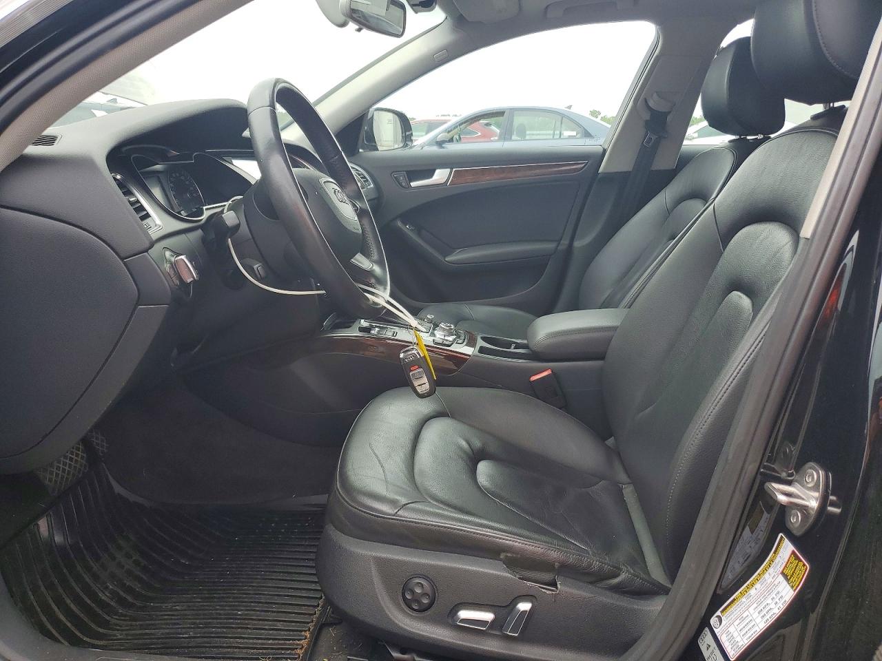 2014 Audi A4 Premium Черный vin: WAUBFAFL5EA074060
