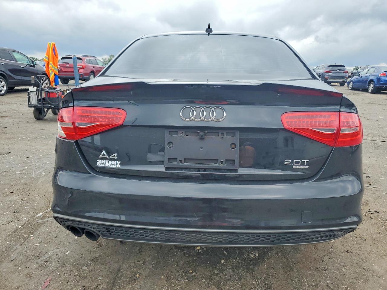 2014 Audi A4 Premium Черный vin: WAUBFAFL5EA074060
