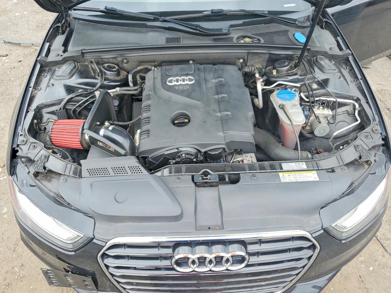 2014 Audi A4 Premium Черный vin: WAUBFAFL5EA074060