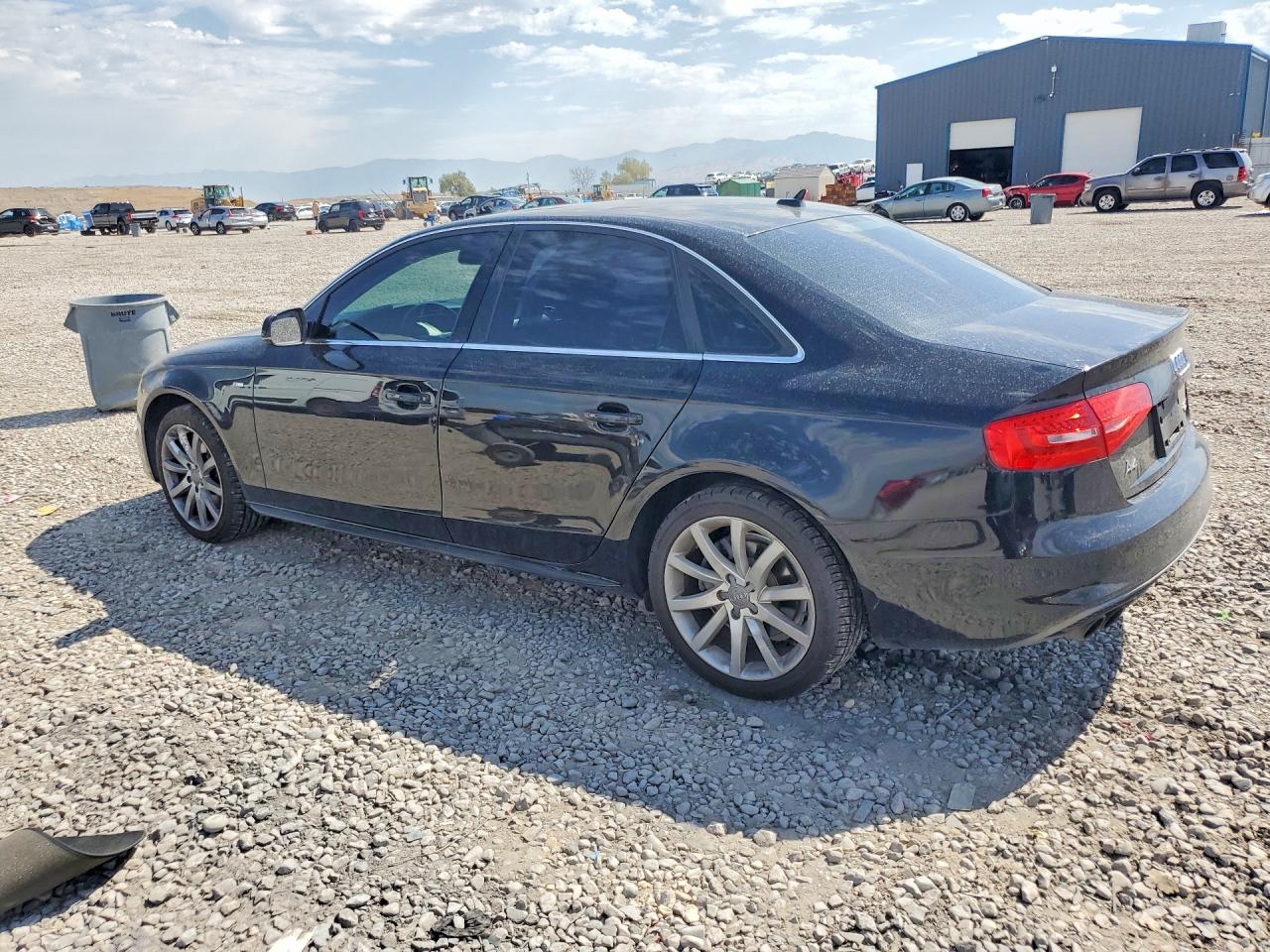 2014 Audi A4 Premium Black vin: WAUBFAFL5EN003093
