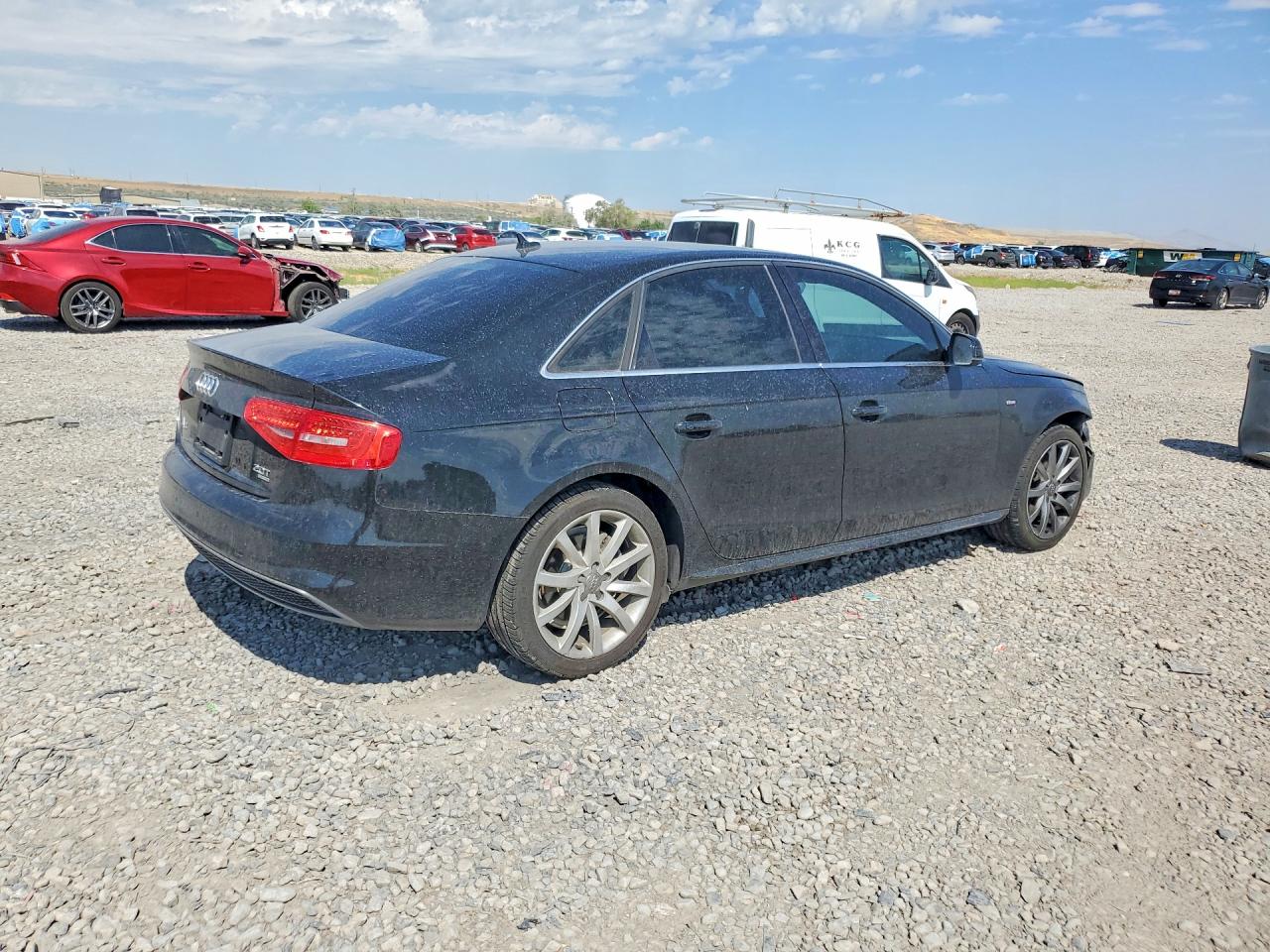 2014 Audi A4 Premium Black vin: WAUBFAFL5EN003093