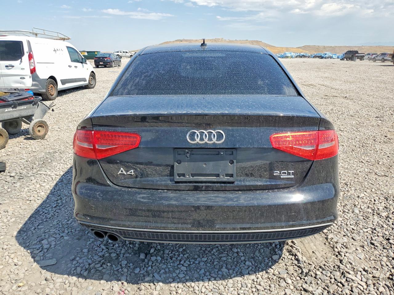 2014 Audi A4 Premium Black vin: WAUBFAFL5EN003093