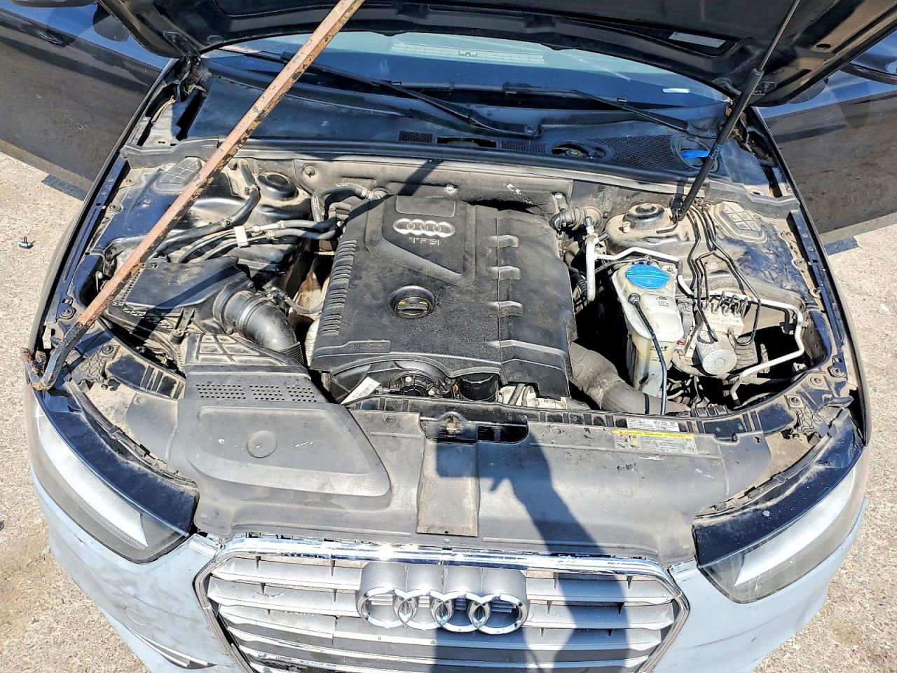 2014 Audi A4 Premium Черный vin: WAUBFAFL5EN032612