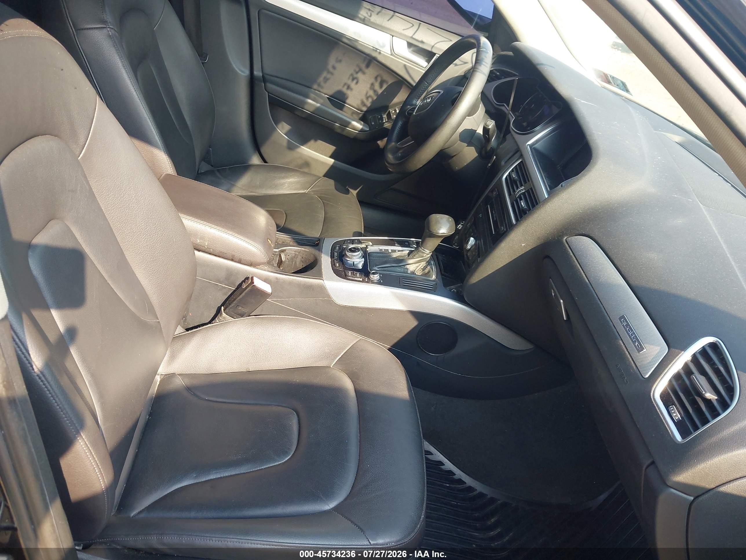 2014 Audi A4 2.0t Premium Black vin: WAUBFAFL5EN044582