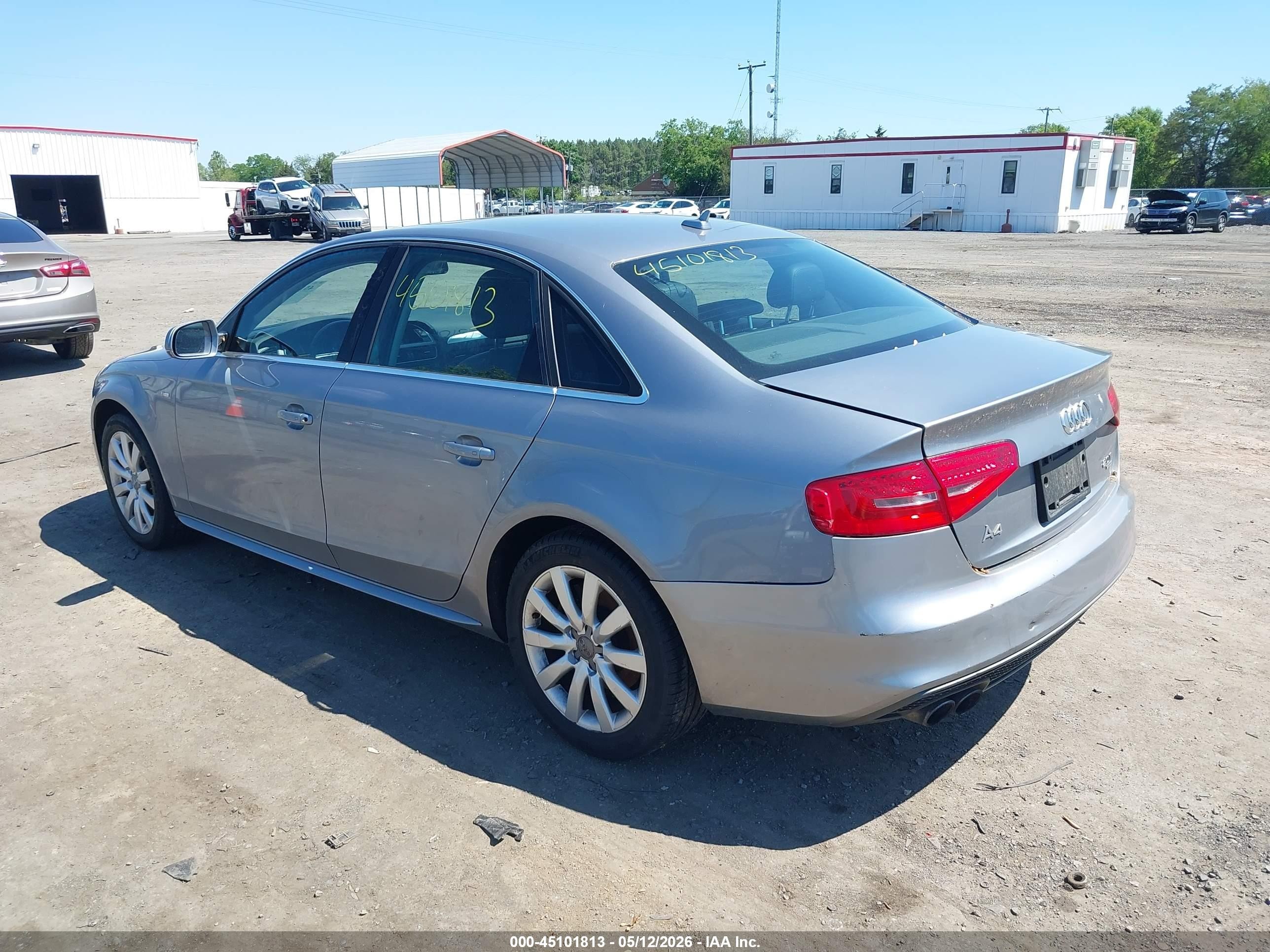 2015 Audi A4 2.0t Premium Silver vin: WAUBFAFL5FN002687