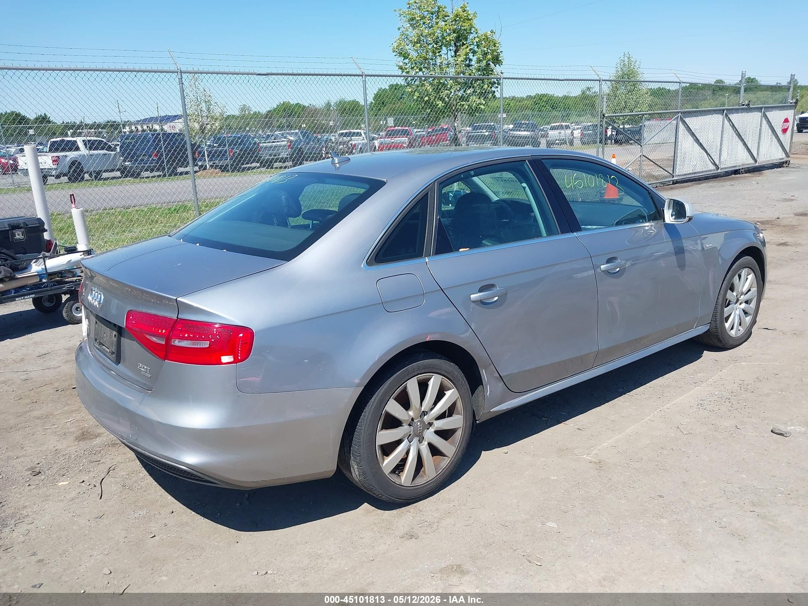 2015 Audi A4 2.0t Premium Silver vin: WAUBFAFL5FN002687
