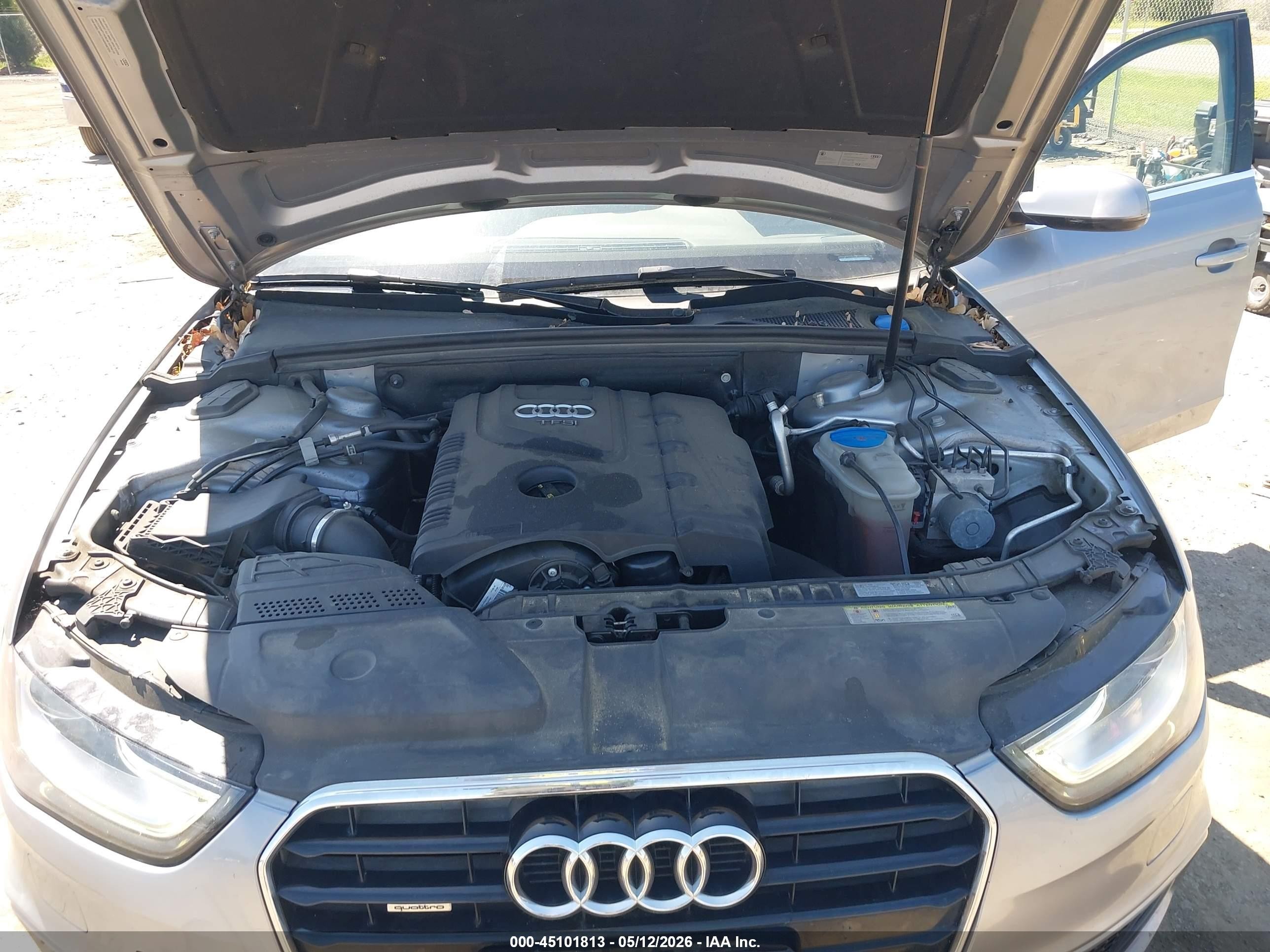2015 Audi A4 2.0t Premium Silver vin: WAUBFAFL5FN002687
