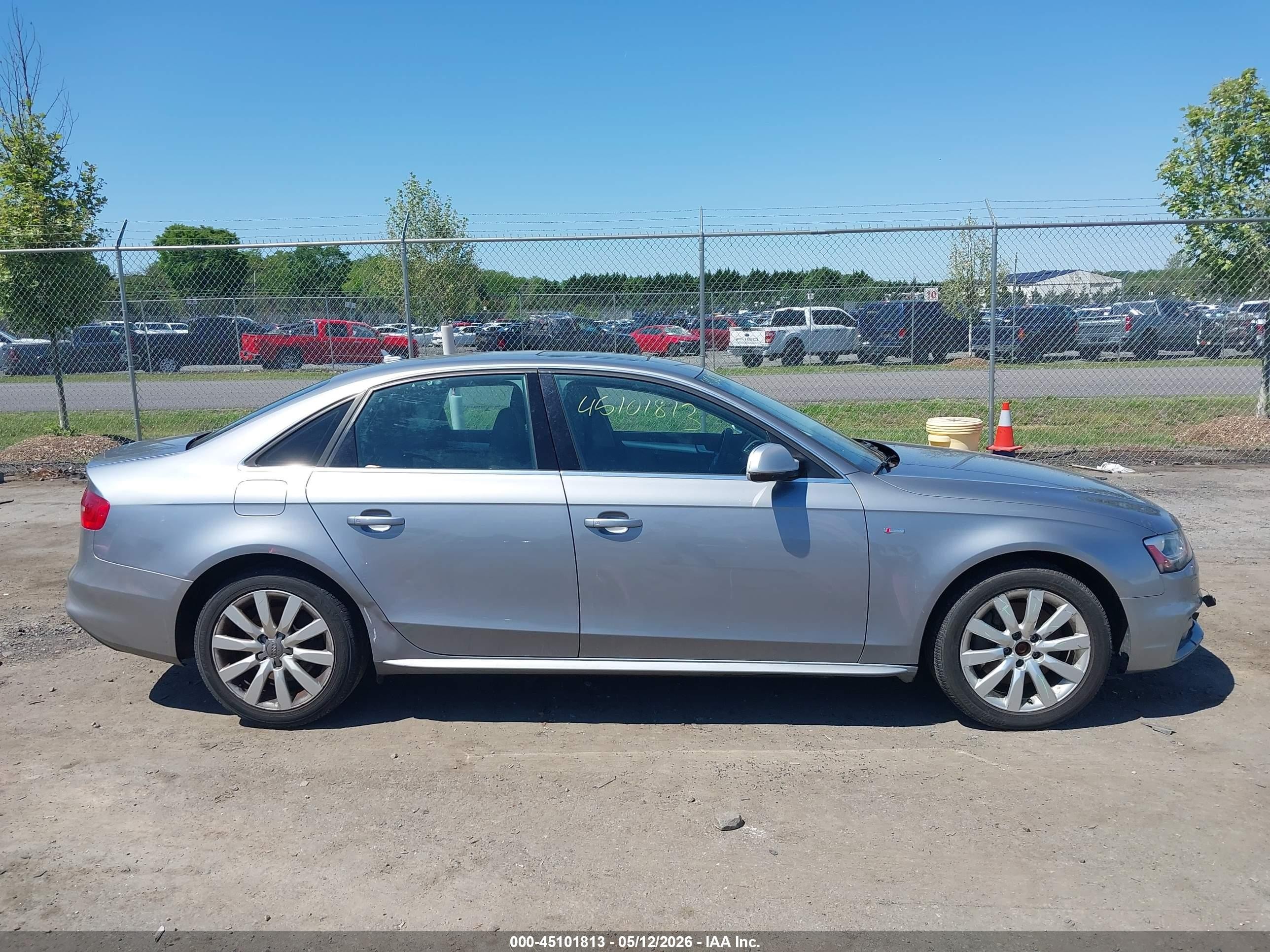 2015 Audi A4 2.0t Premium Silver vin: WAUBFAFL5FN002687