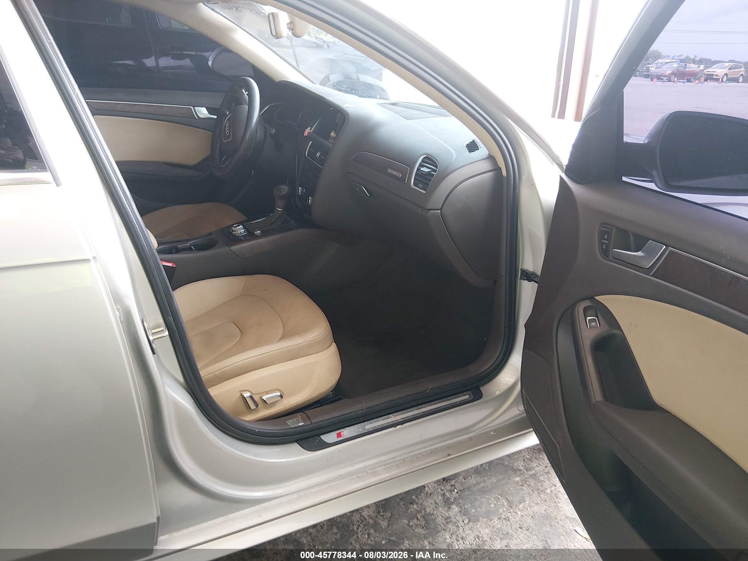 2015 Audi A4 2.0t Premium Beige vin: WAUBFAFL5FN009767