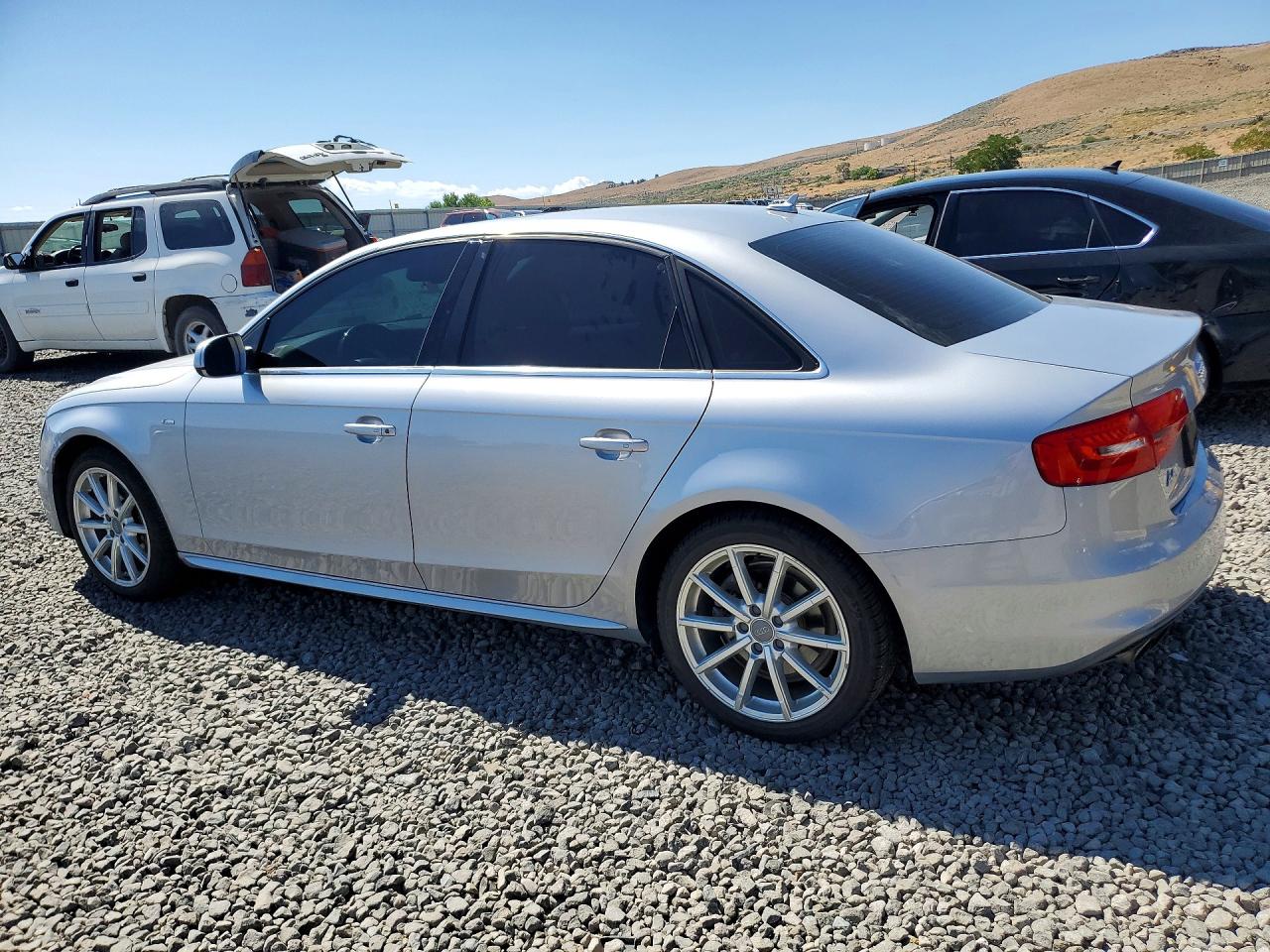 2015 Audi A4 Premium Silver vin: WAUBFAFL5FN041313