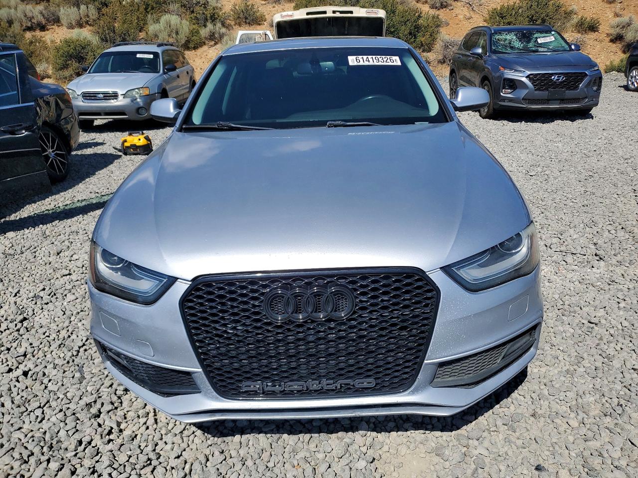 2015 Audi A4 Premium Silver vin: WAUBFAFL5FN041313