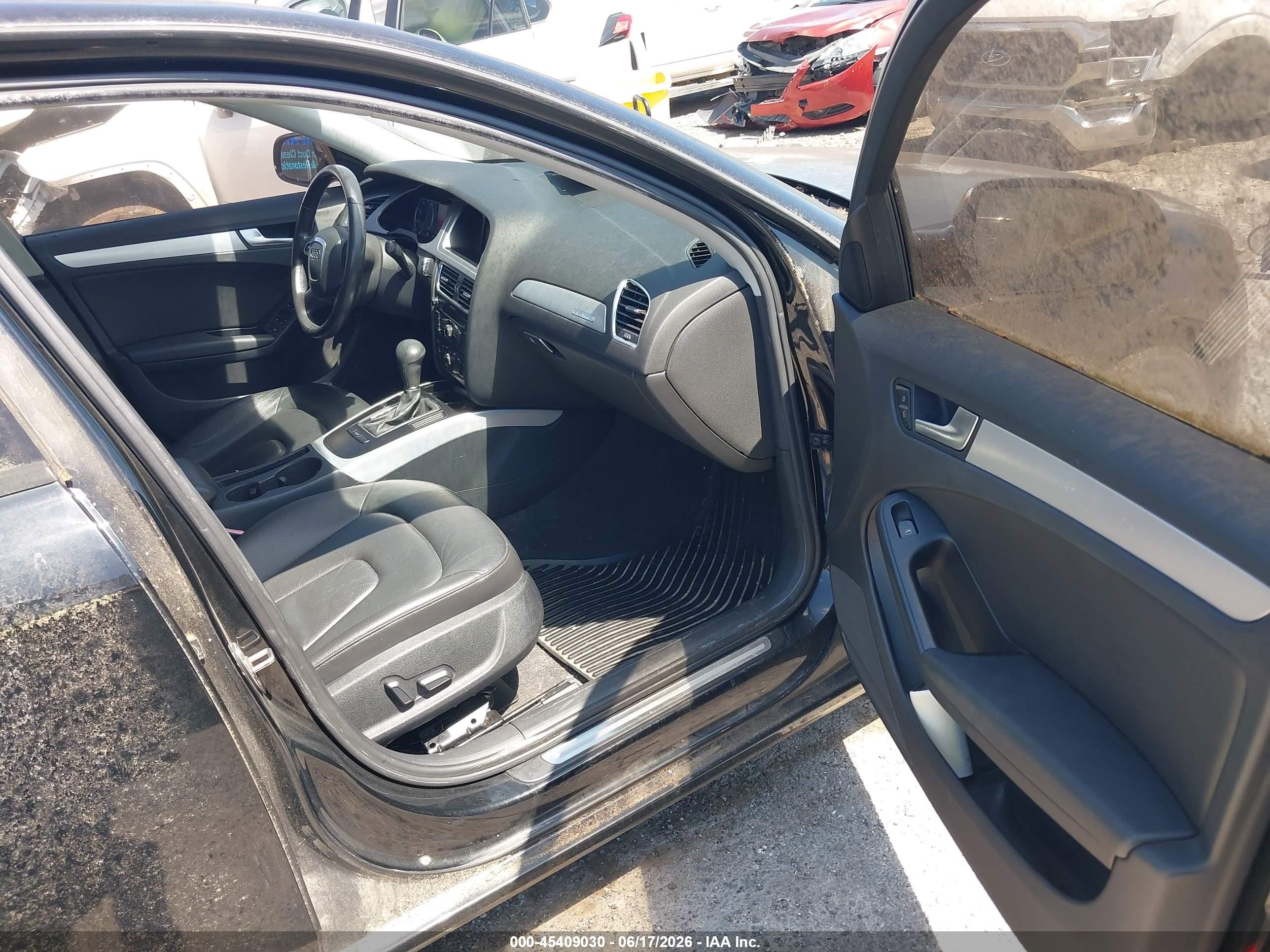 2010 Audi A4 2.0t Premium Black vin: WAUBFAFL6AN033455