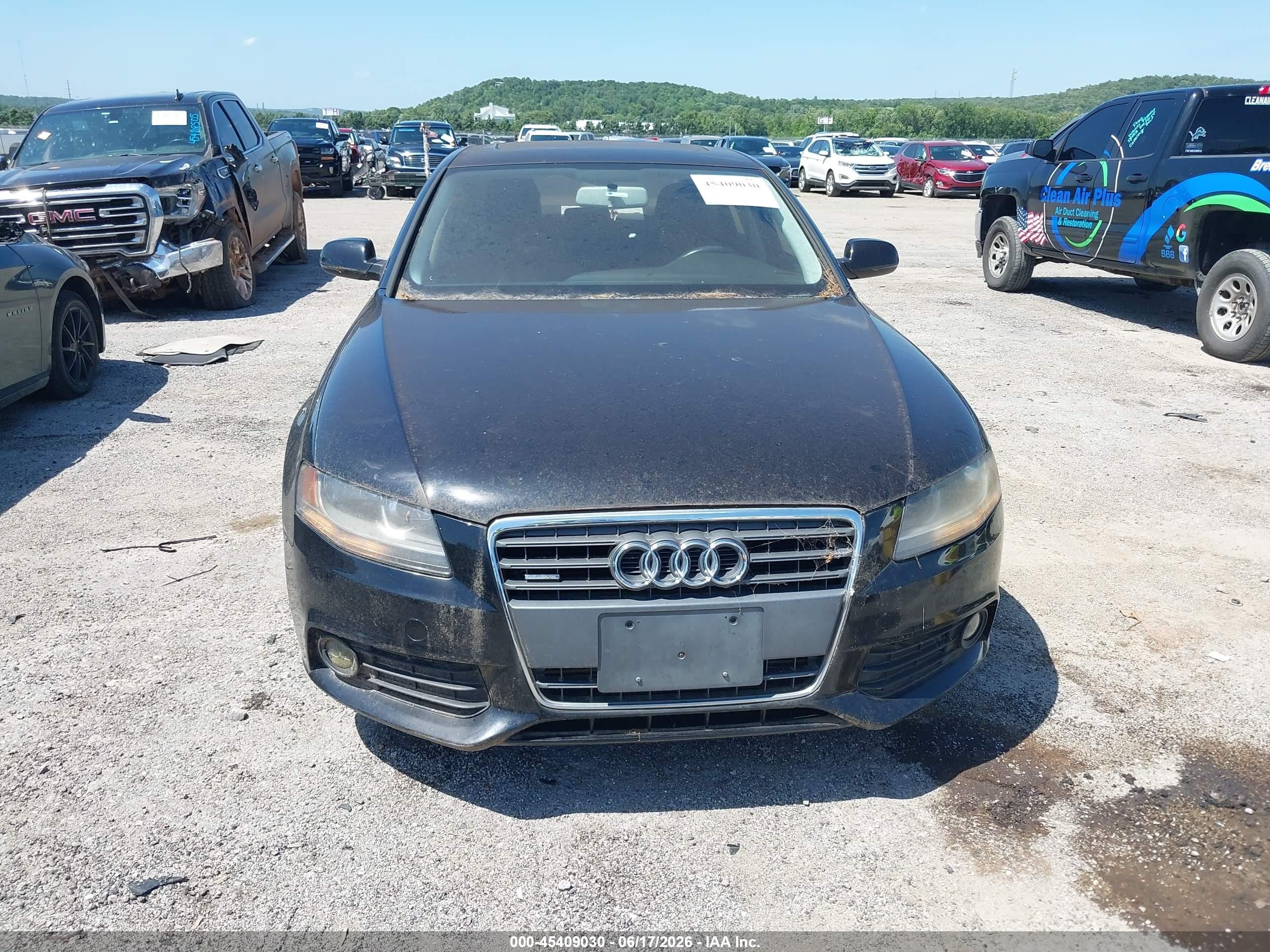 2010 Audi A4 2.0t Premium Black vin: WAUBFAFL6AN033455