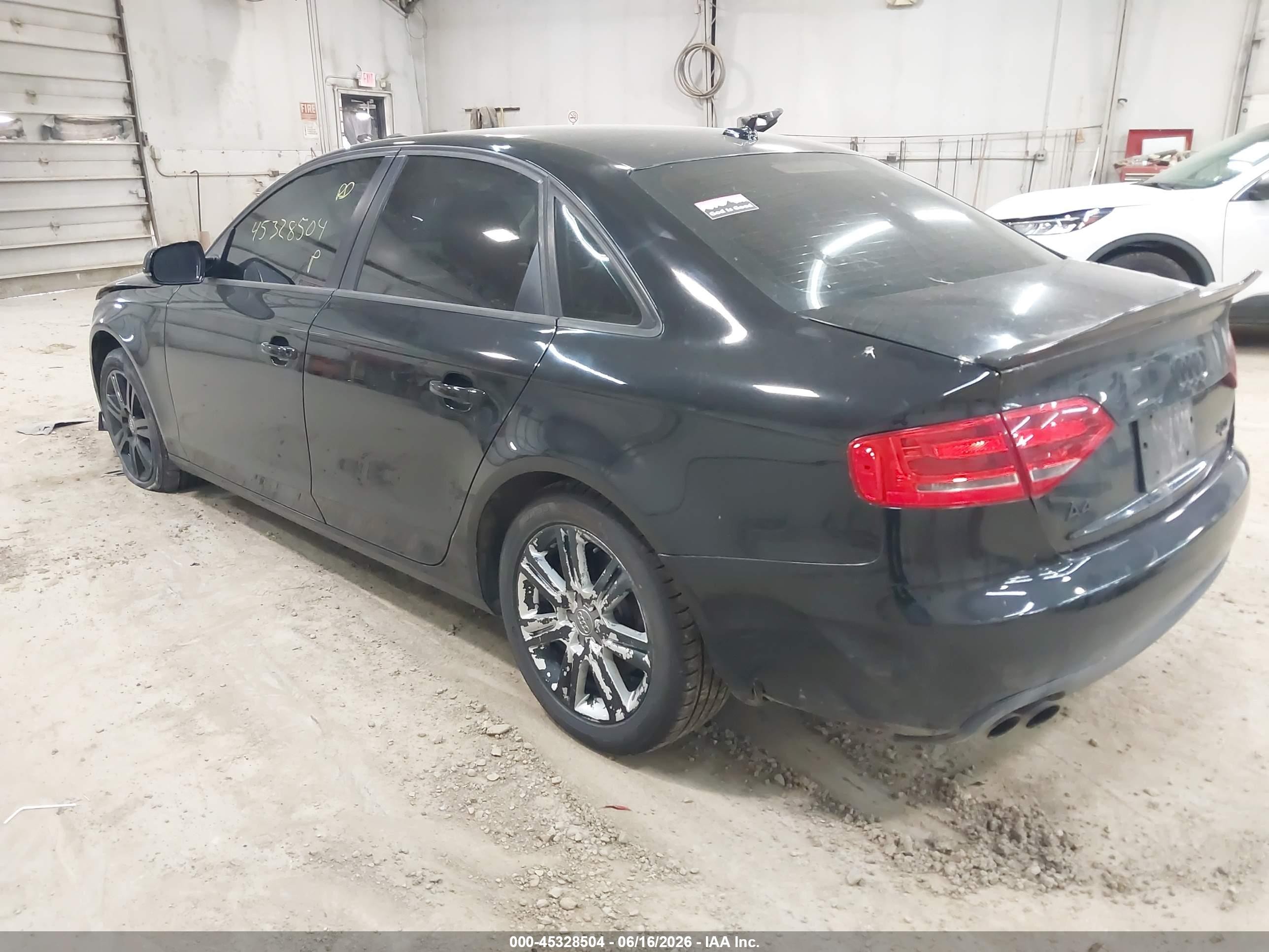 2011 Audi A4 2.0t Premium Black vin: WAUBFAFL6BN038690