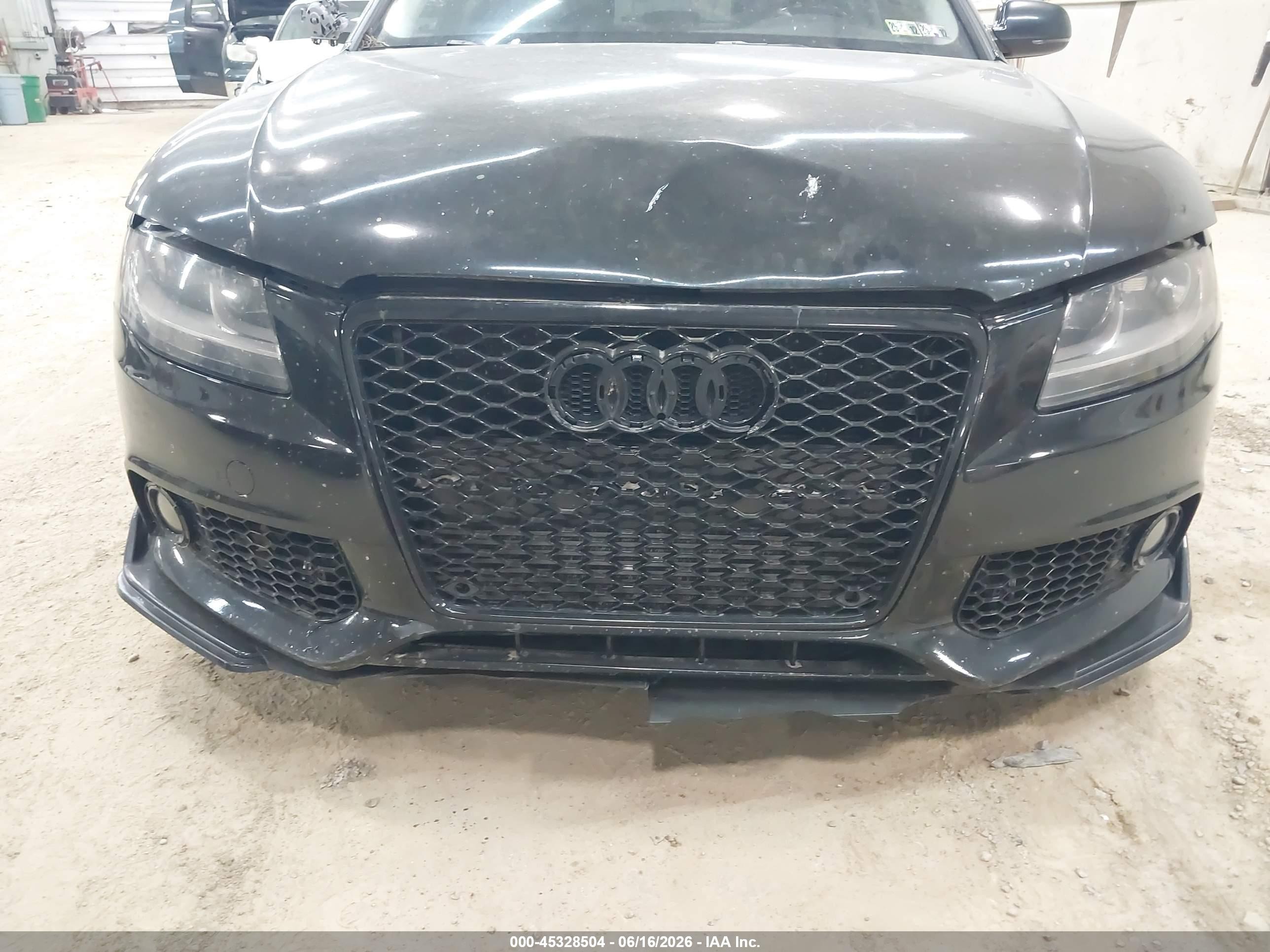 2011 Audi A4 2.0t Premium Black vin: WAUBFAFL6BN038690