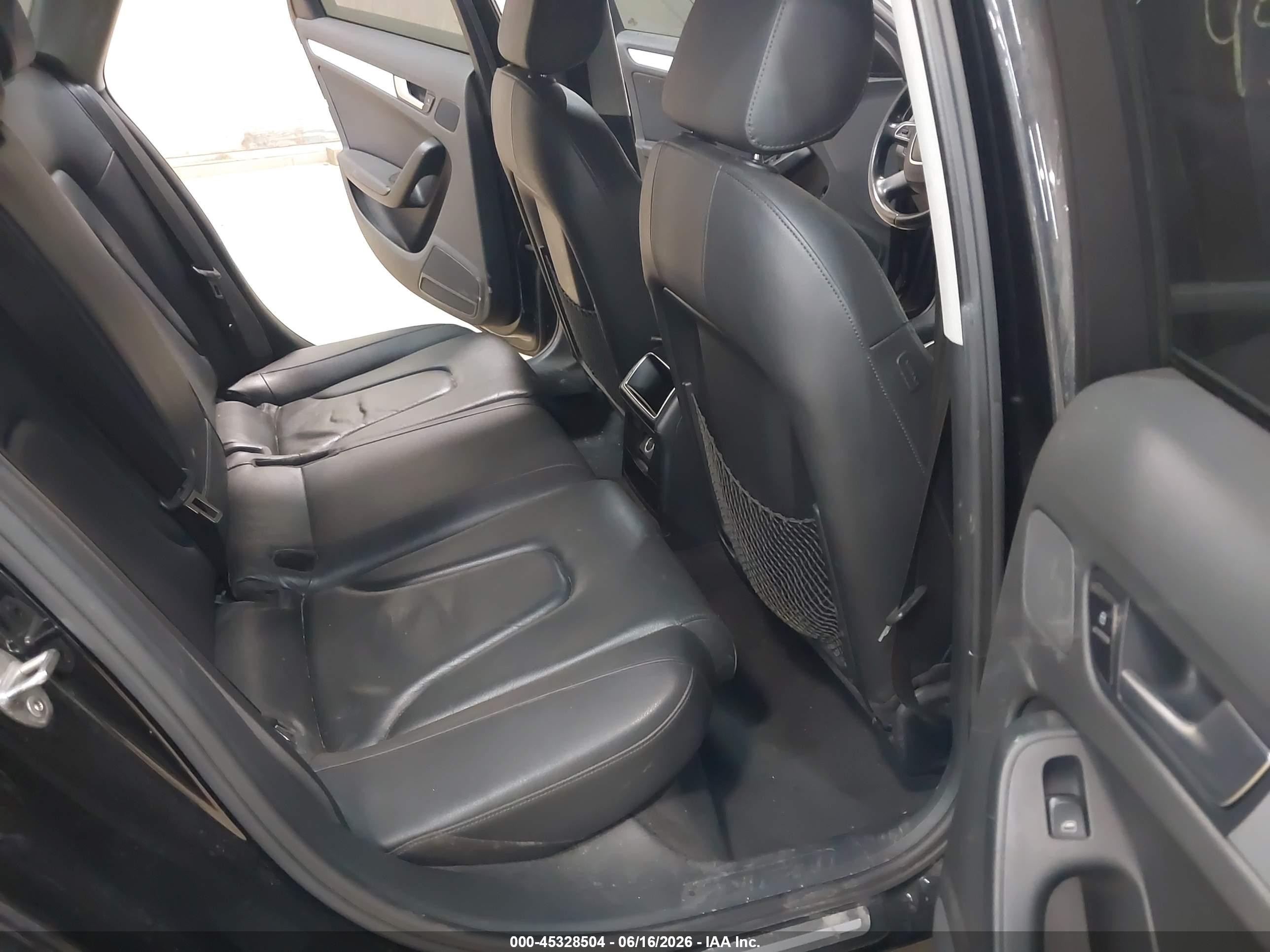 2011 Audi A4 2.0t Premium Black vin: WAUBFAFL6BN038690