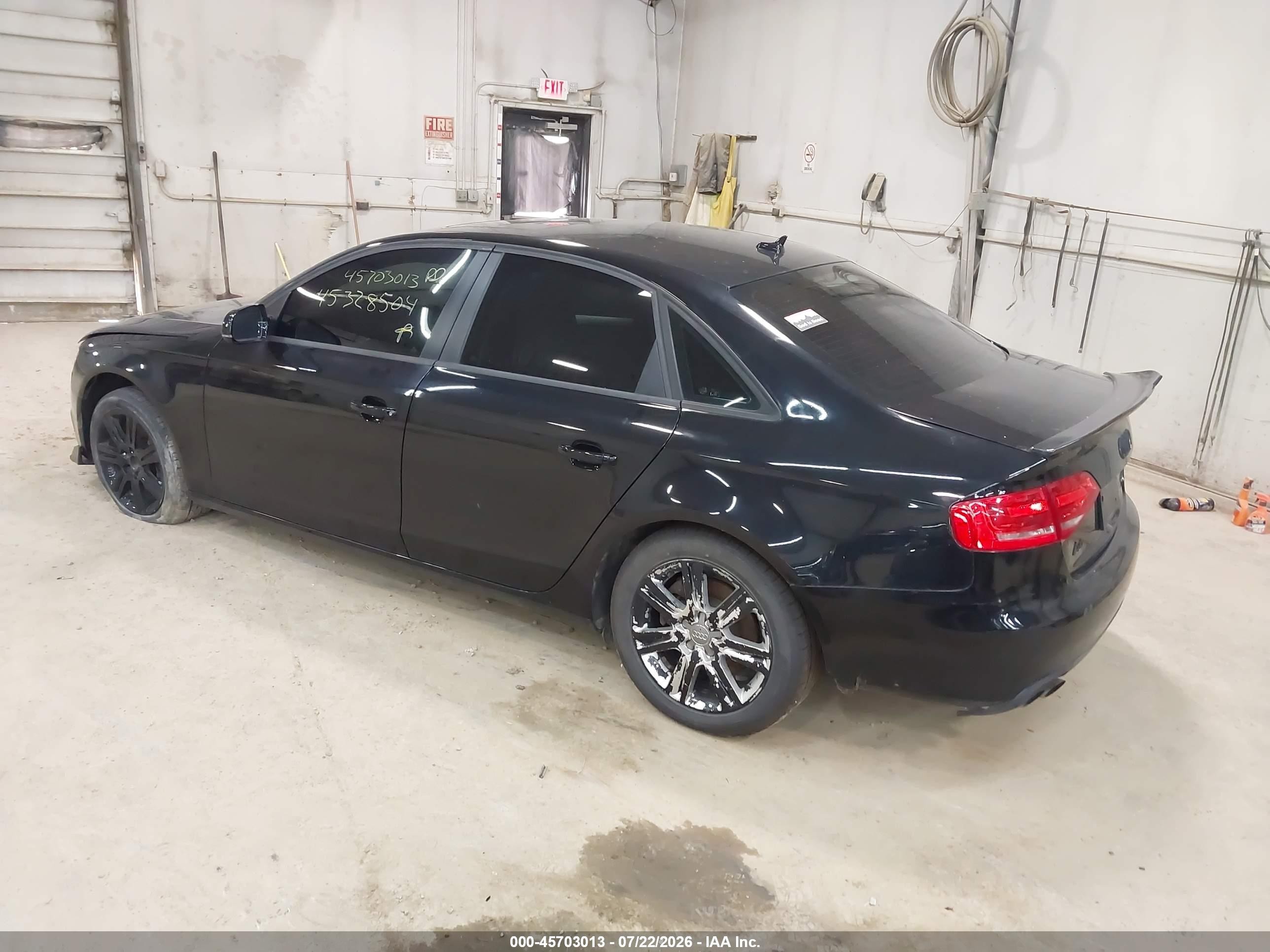 2011 Audi A4 2.0t Premium Black vin: WAUBFAFL6BN038690