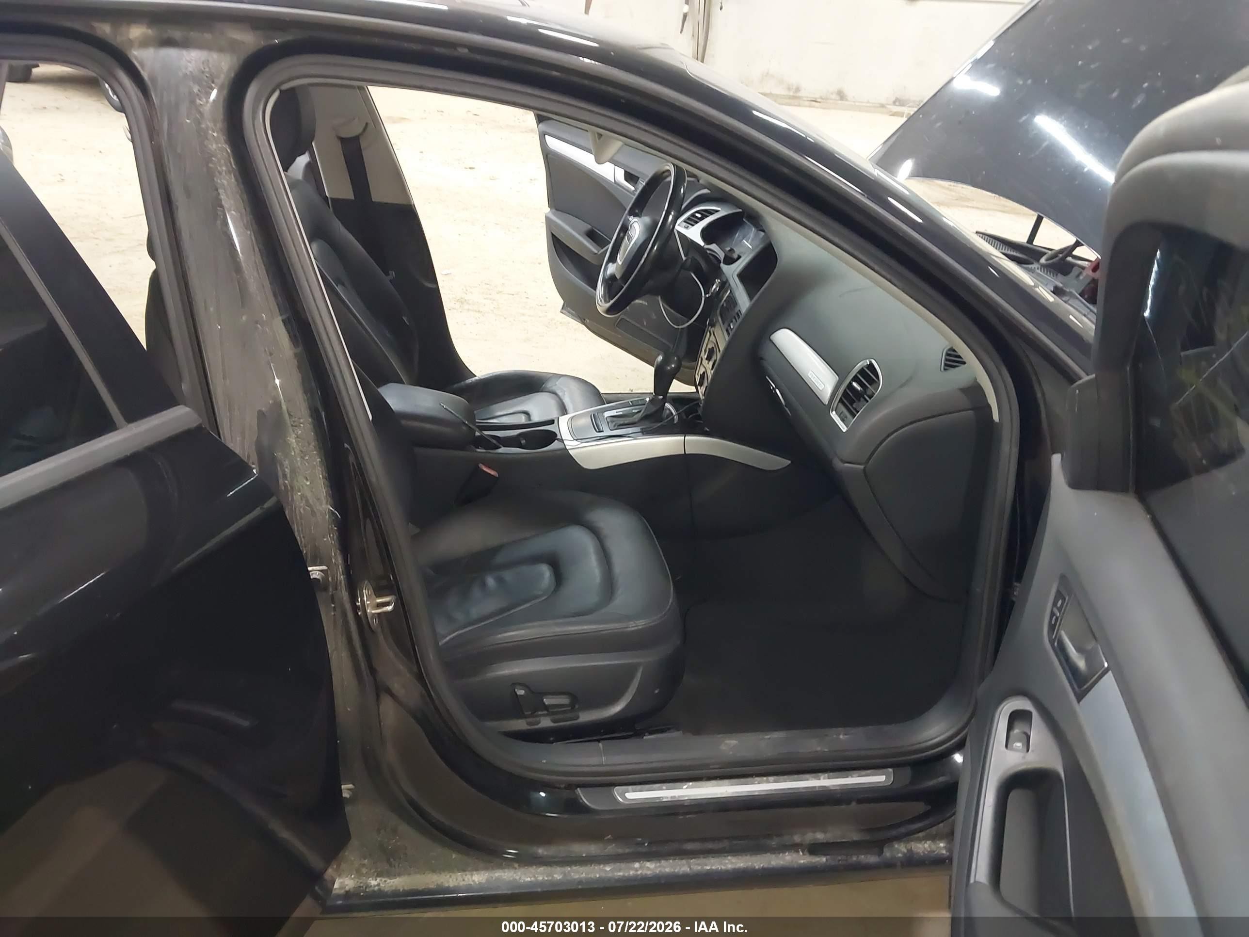 2011 Audi A4 2.0t Premium Black vin: WAUBFAFL6BN038690
