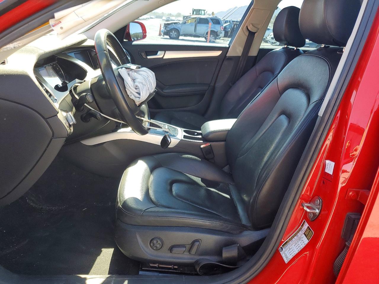 2012 Audi A4 Premium Red vin: WAUBFAFL6CN004329