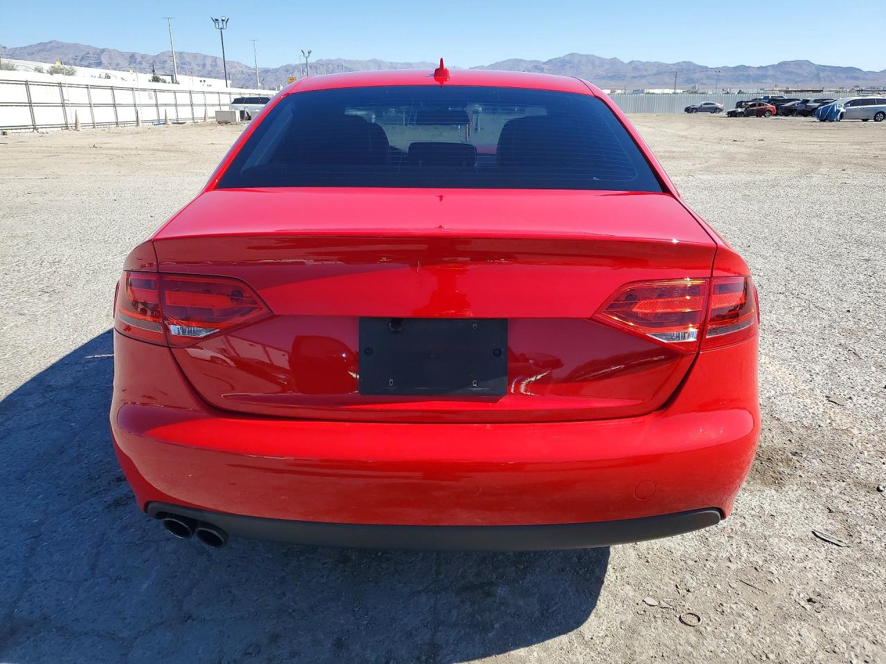 2012 Audi A4 Premium Red vin: WAUBFAFL6CN004329
