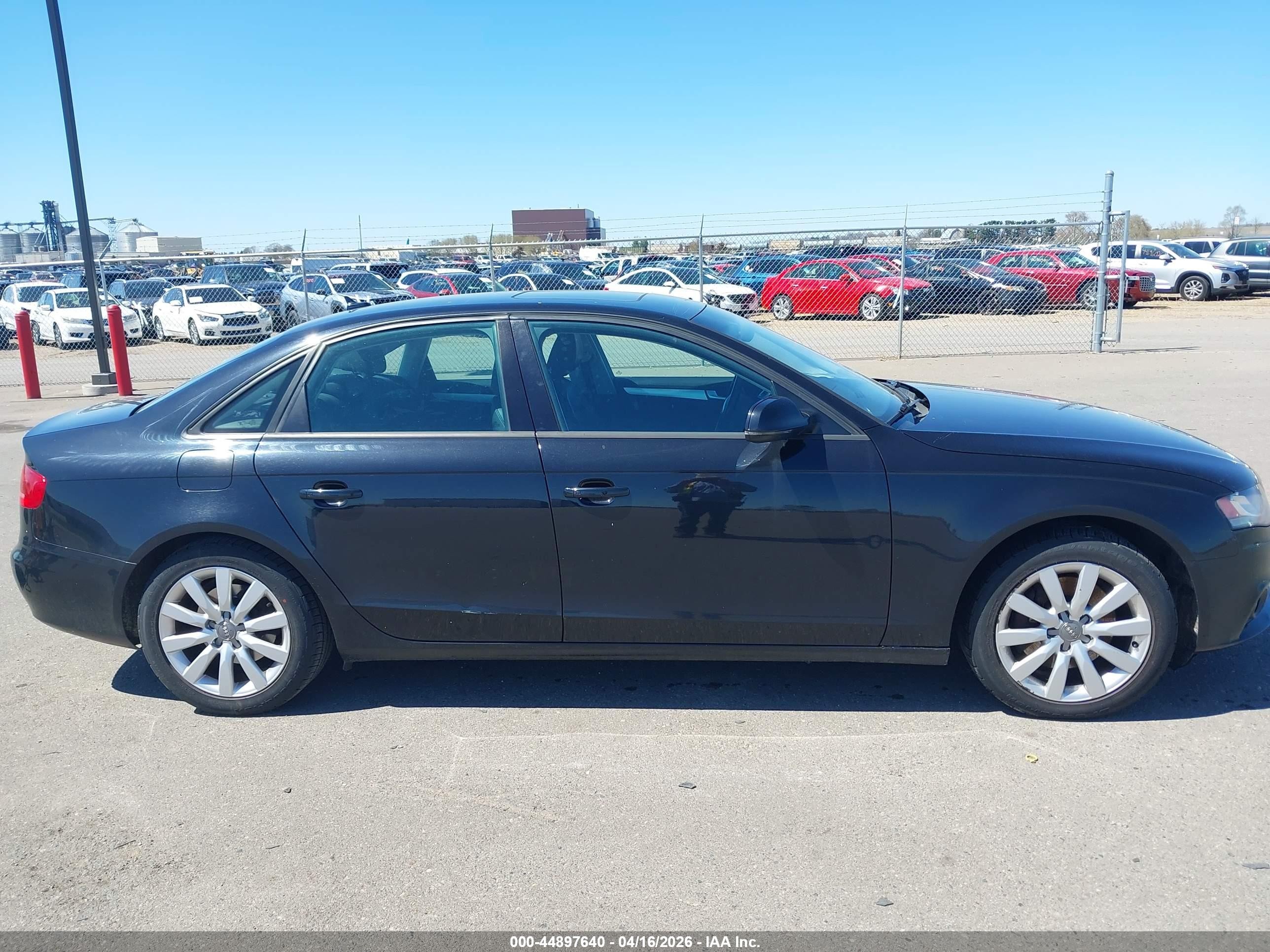 2012 Audi A4 2.0t Premium Black vin: WAUBFAFL6CN013533