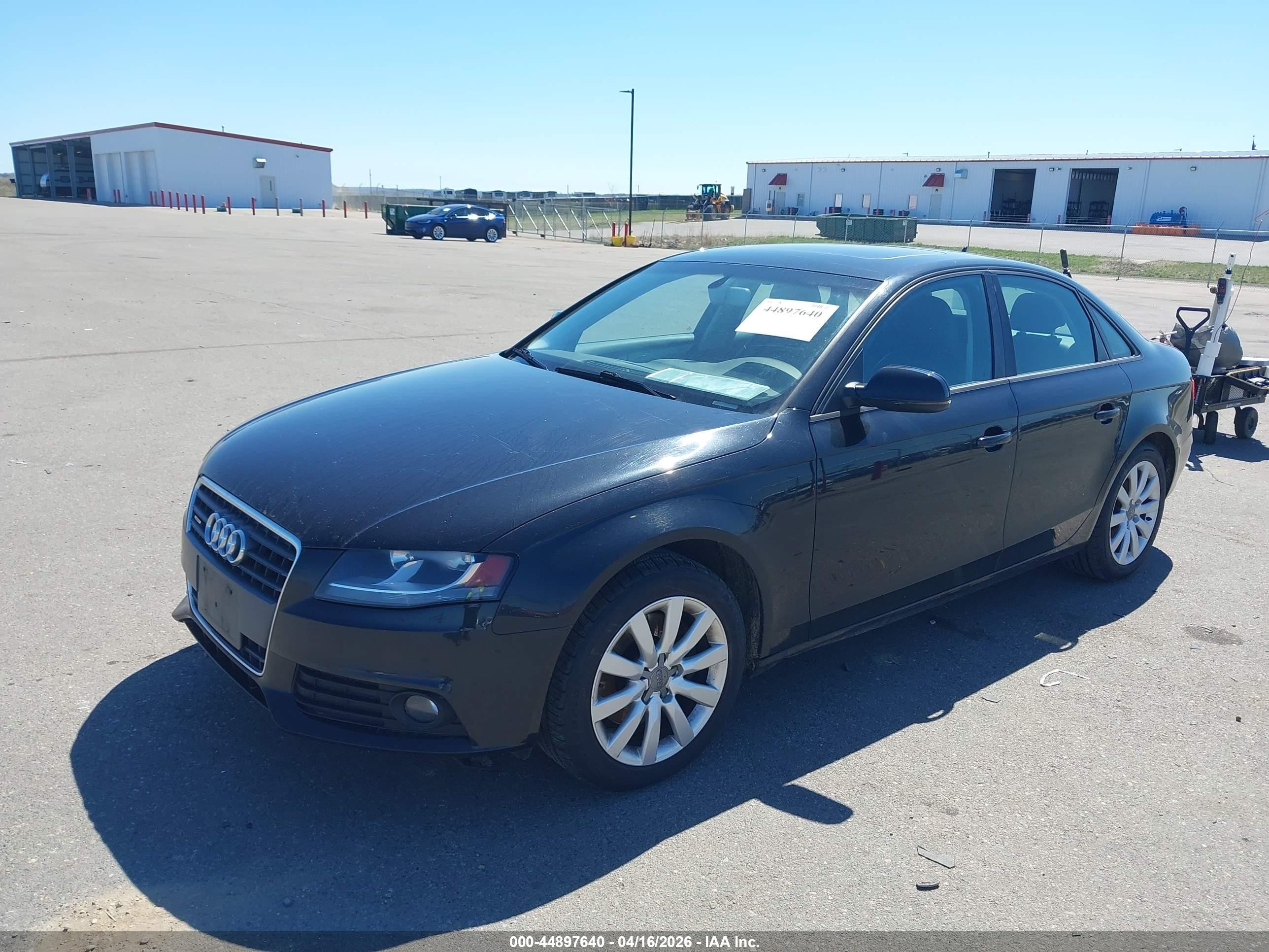 2012 Audi A4 2.0t Premium Black vin: WAUBFAFL6CN013533