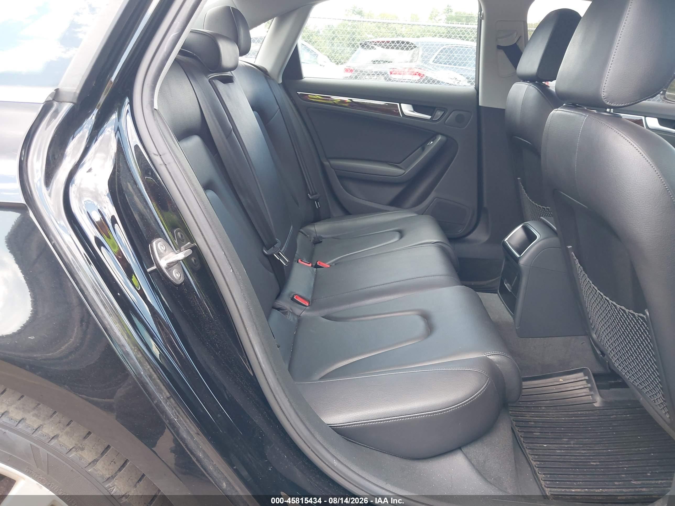 2013 Audi A4 2.0t Premium Black vin: WAUBFAFL6DN046453