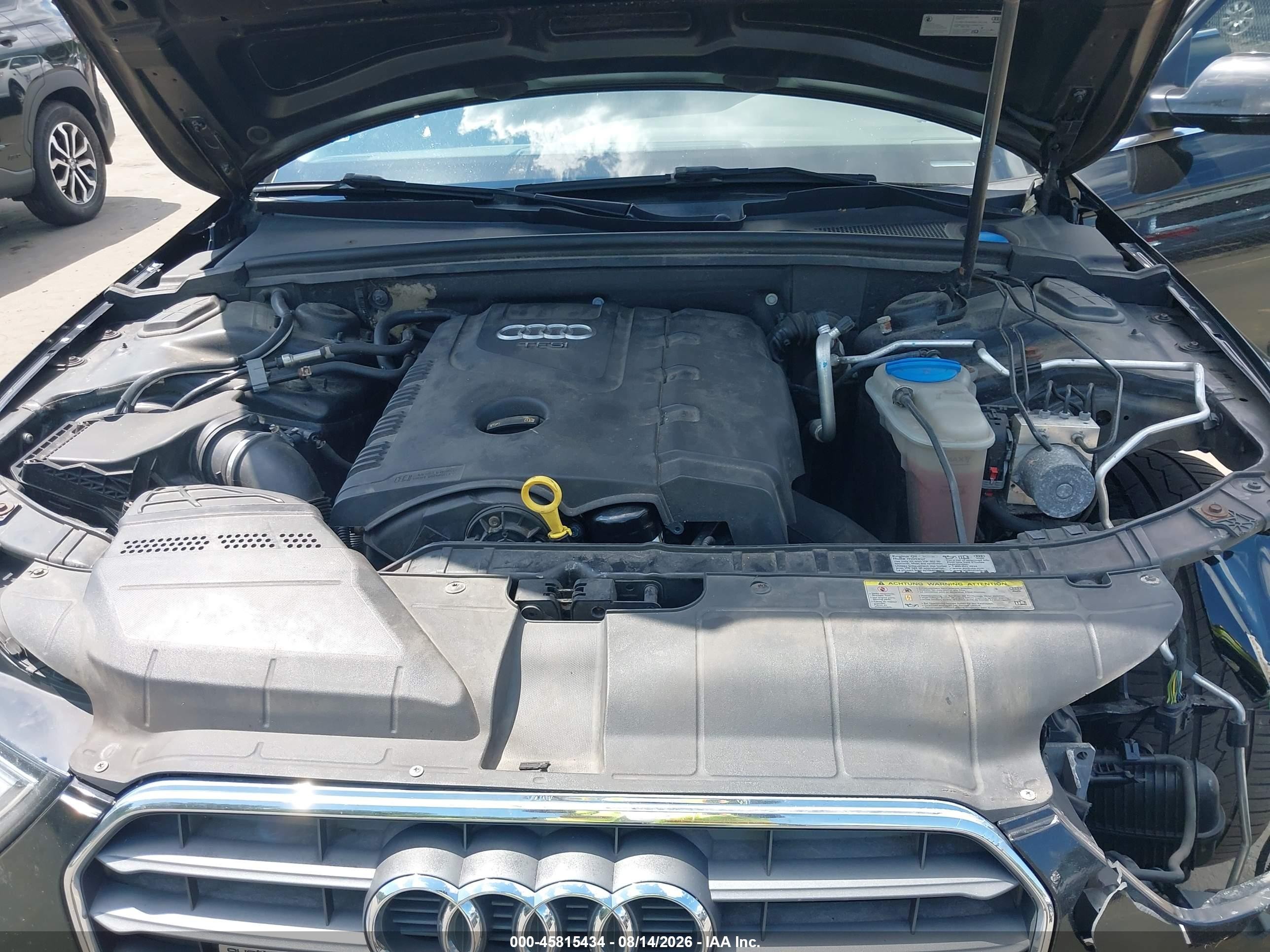 2013 Audi A4 2.0t Premium Black vin: WAUBFAFL6DN046453