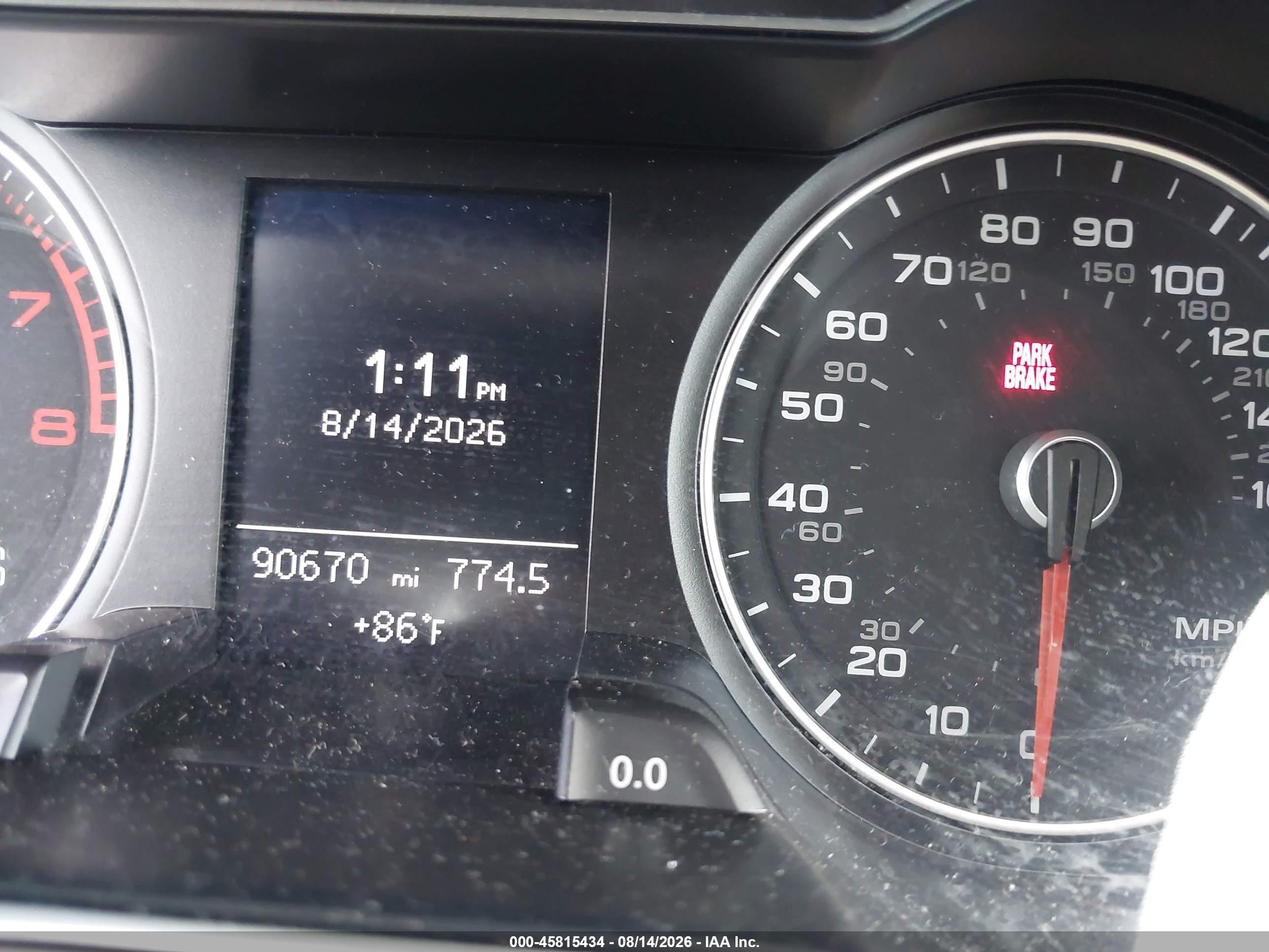 2013 Audi A4 2.0t Premium Black vin: WAUBFAFL6DN046453