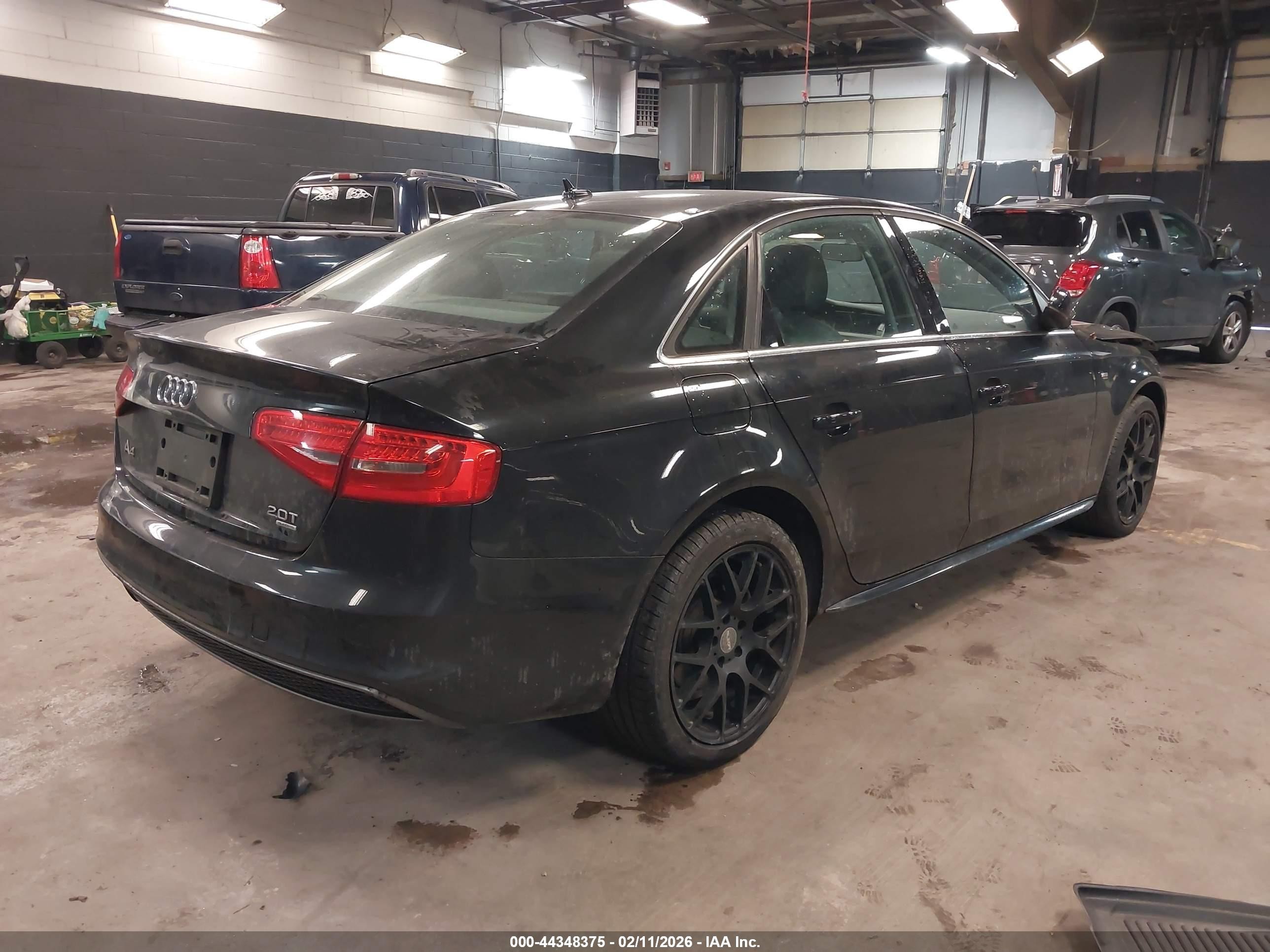 2014 Audi A4 2.0t Premium Black vin: WAUBFAFL6EA064282