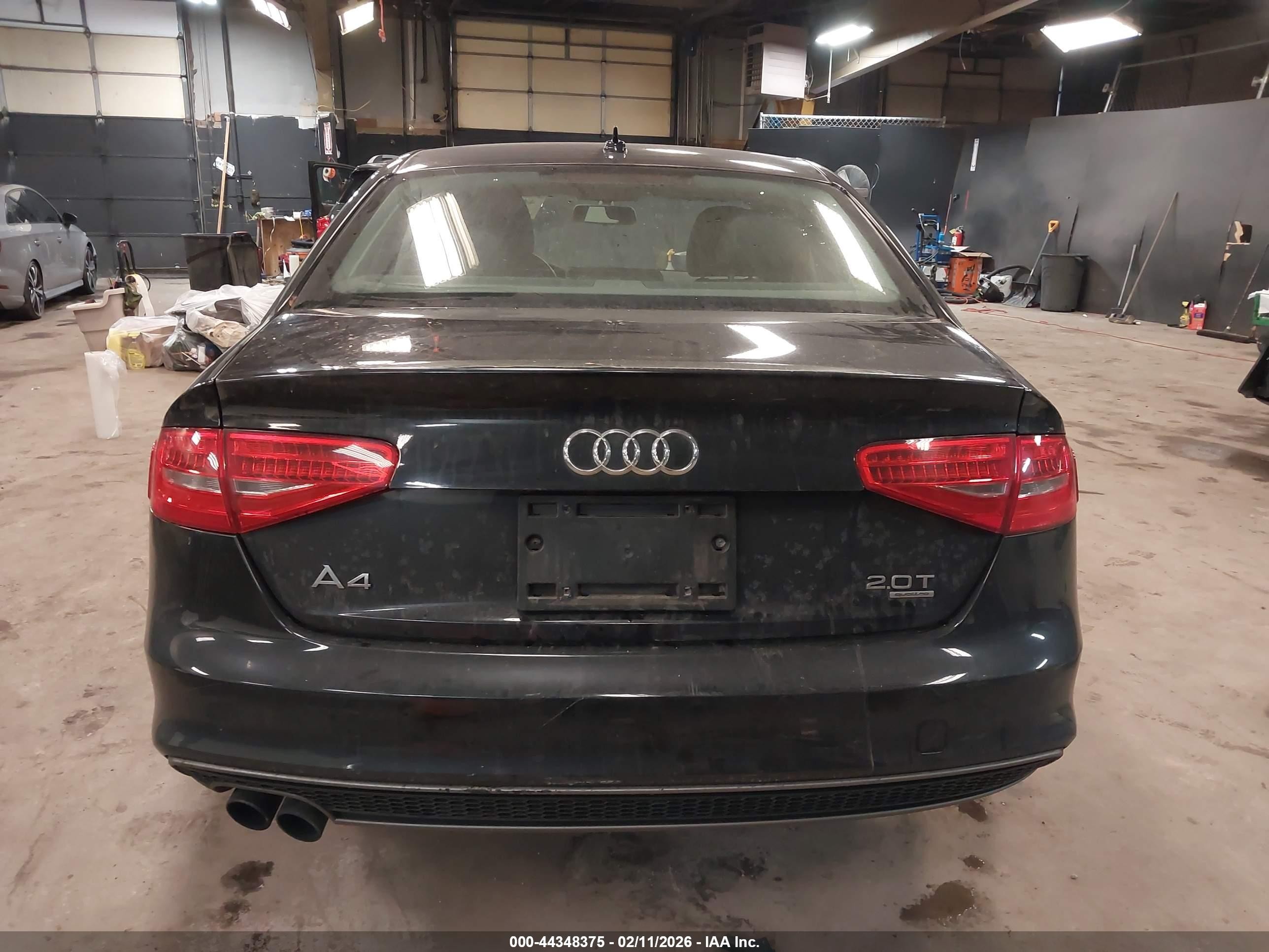 2014 Audi A4 2.0t Premium Black vin: WAUBFAFL6EA064282