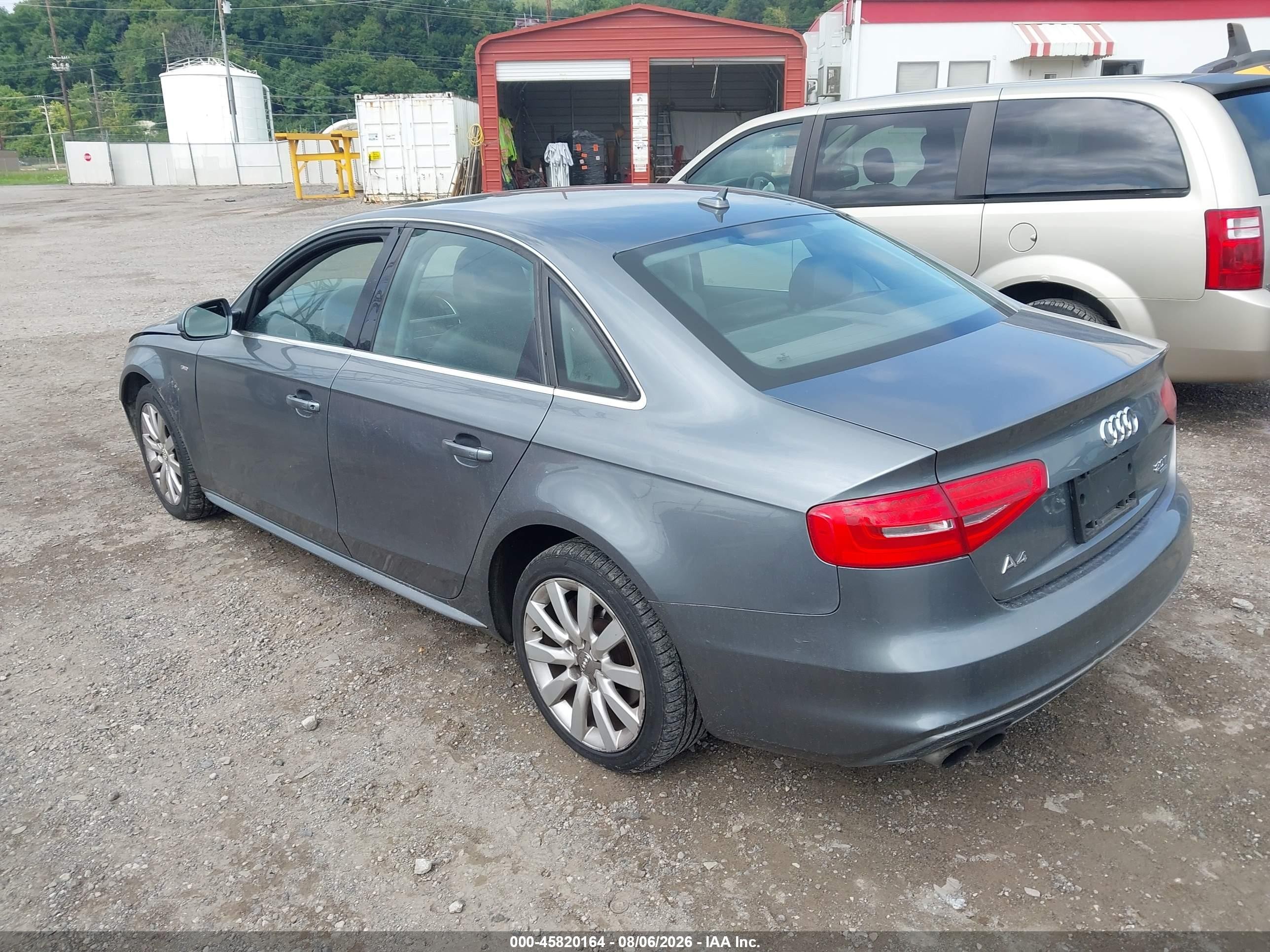 2015 Audi A4 2.0t Premium Gray vin: WAUBFAFL6FN002603