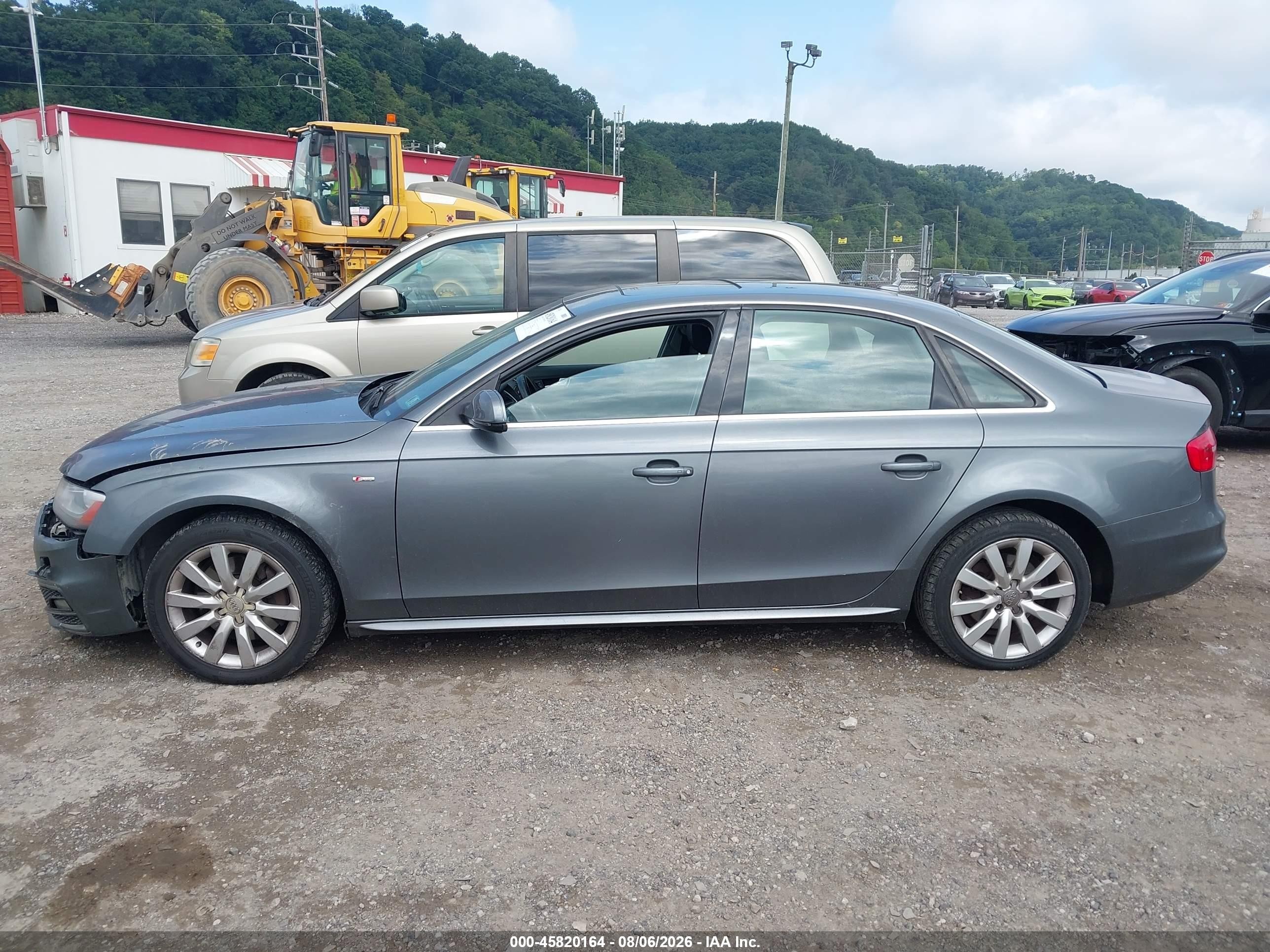 2015 Audi A4 2.0t Premium Gray vin: WAUBFAFL6FN002603
