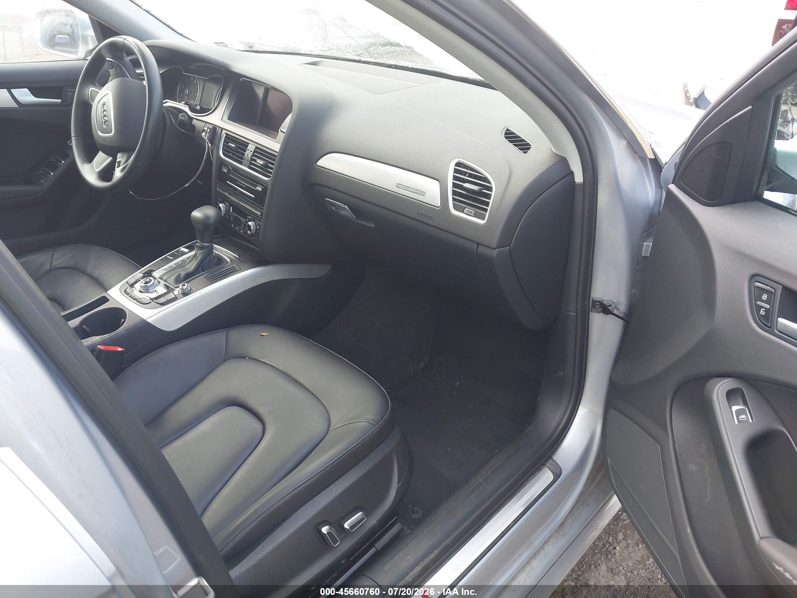 2015 Audi A4 2.0t Premium Silver vin: WAUBFAFL6FN025704