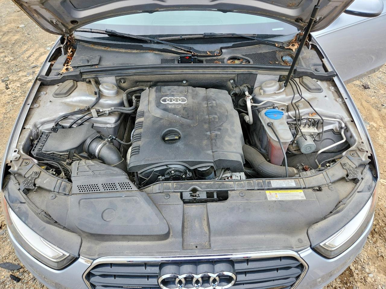 2015 Audi A4 Premium Silver vin: WAUBFAFL6FN030370