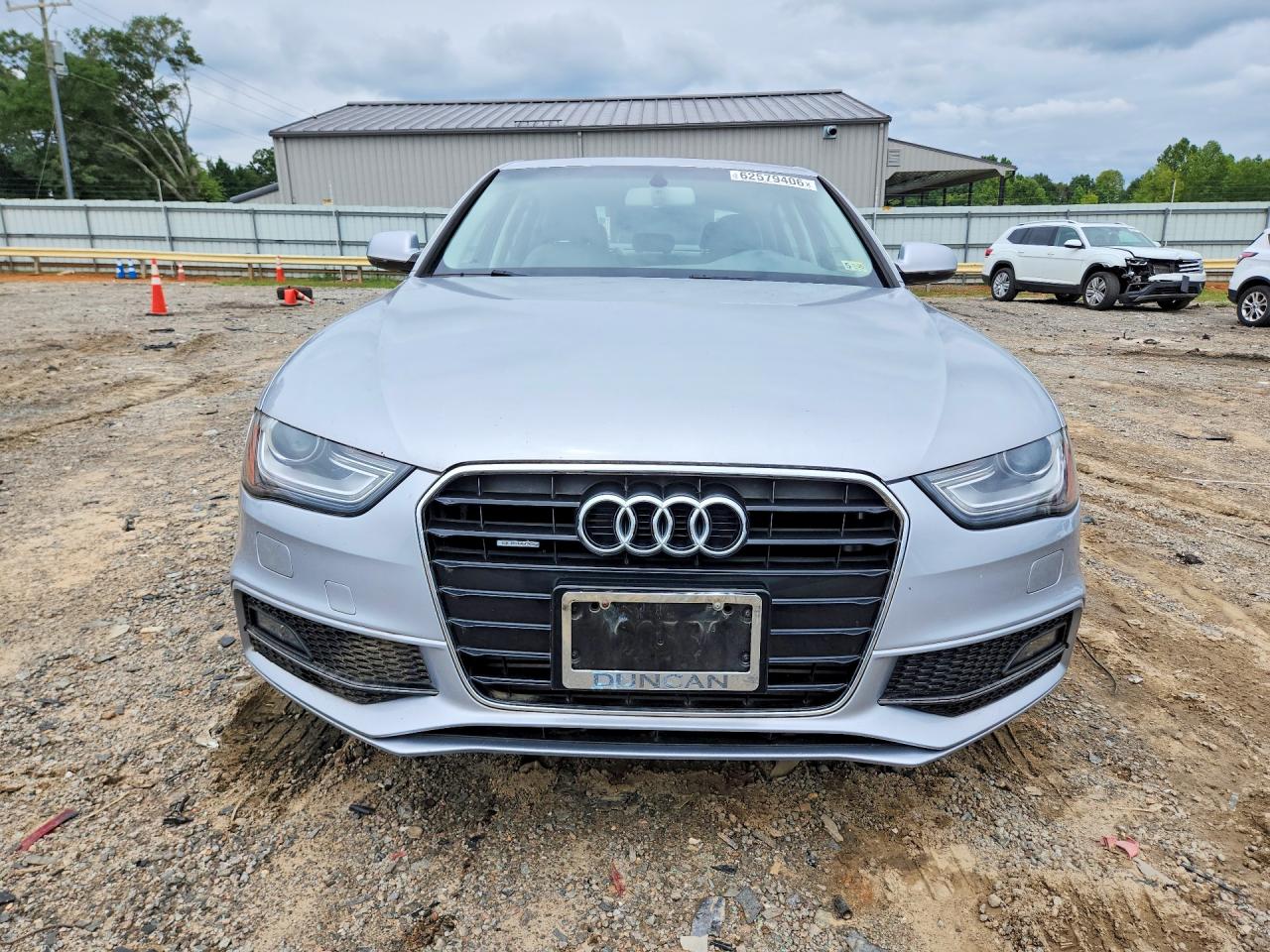 2015 Audi A4 Premium Silver vin: WAUBFAFL6FN030370