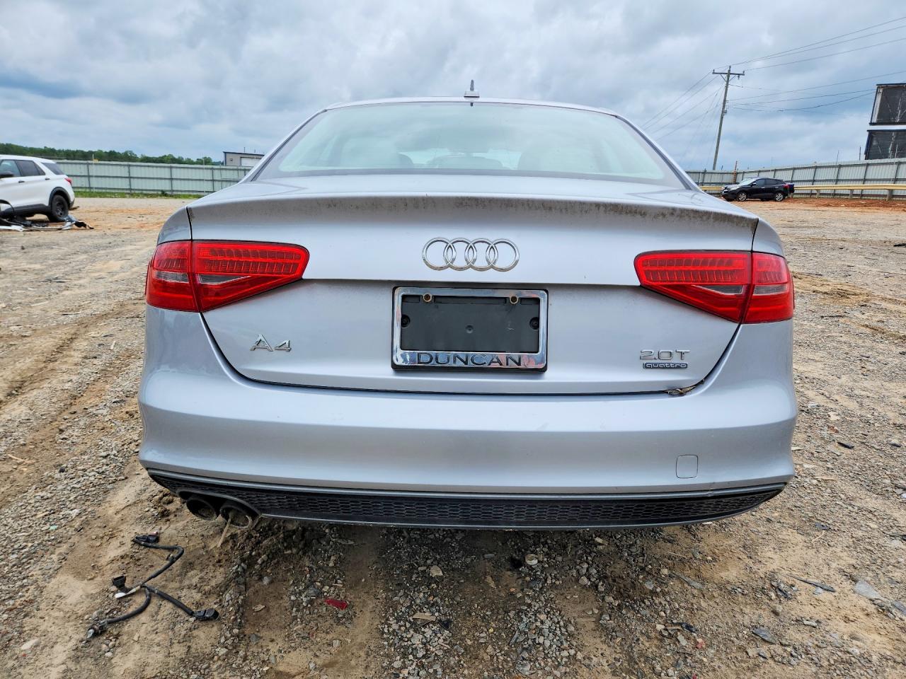 2015 Audi A4 Premium Silver vin: WAUBFAFL6FN030370