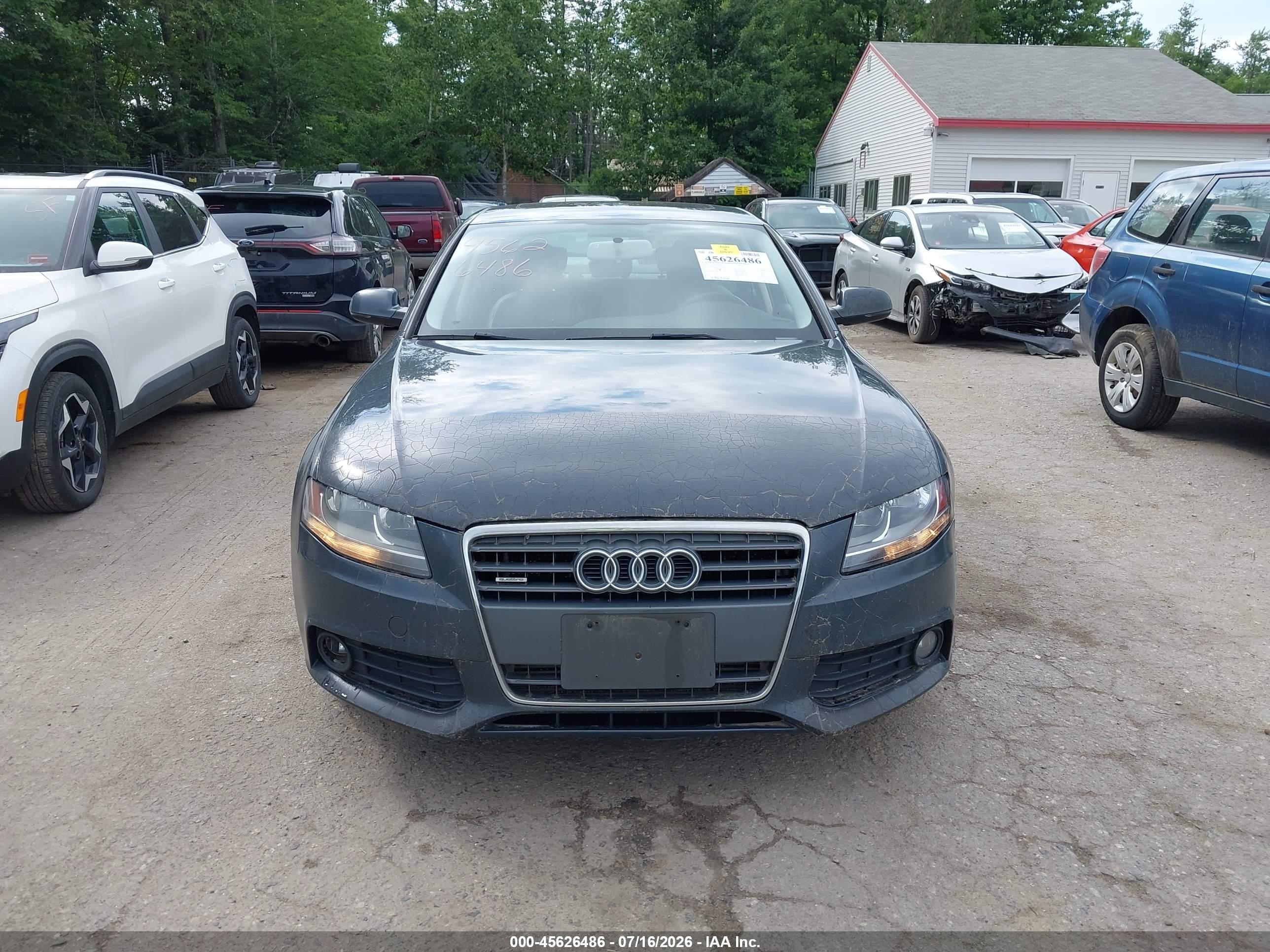 2010 Audi A4 2.0t Premium Blue vin: WAUBFAFL7AN039412