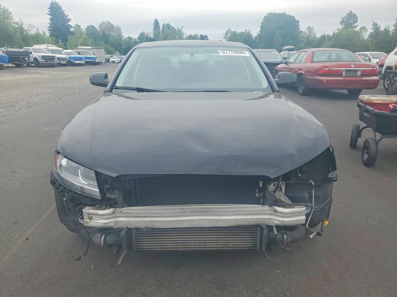 2010 Audi A4 Premium Black vin: WAUBFAFL7AN053701
