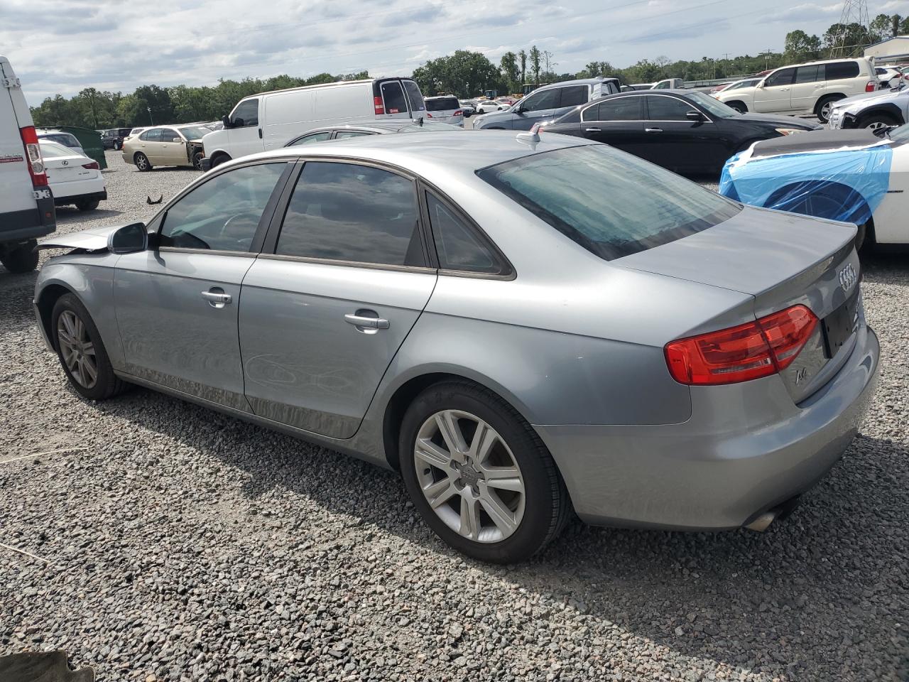 2011 Audi A4 Premium Gray vin: WAUBFAFL7BN054526