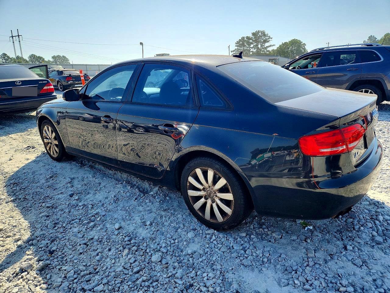 2012 Audi A4 Premium Black vin: WAUBFAFL7CA094775
