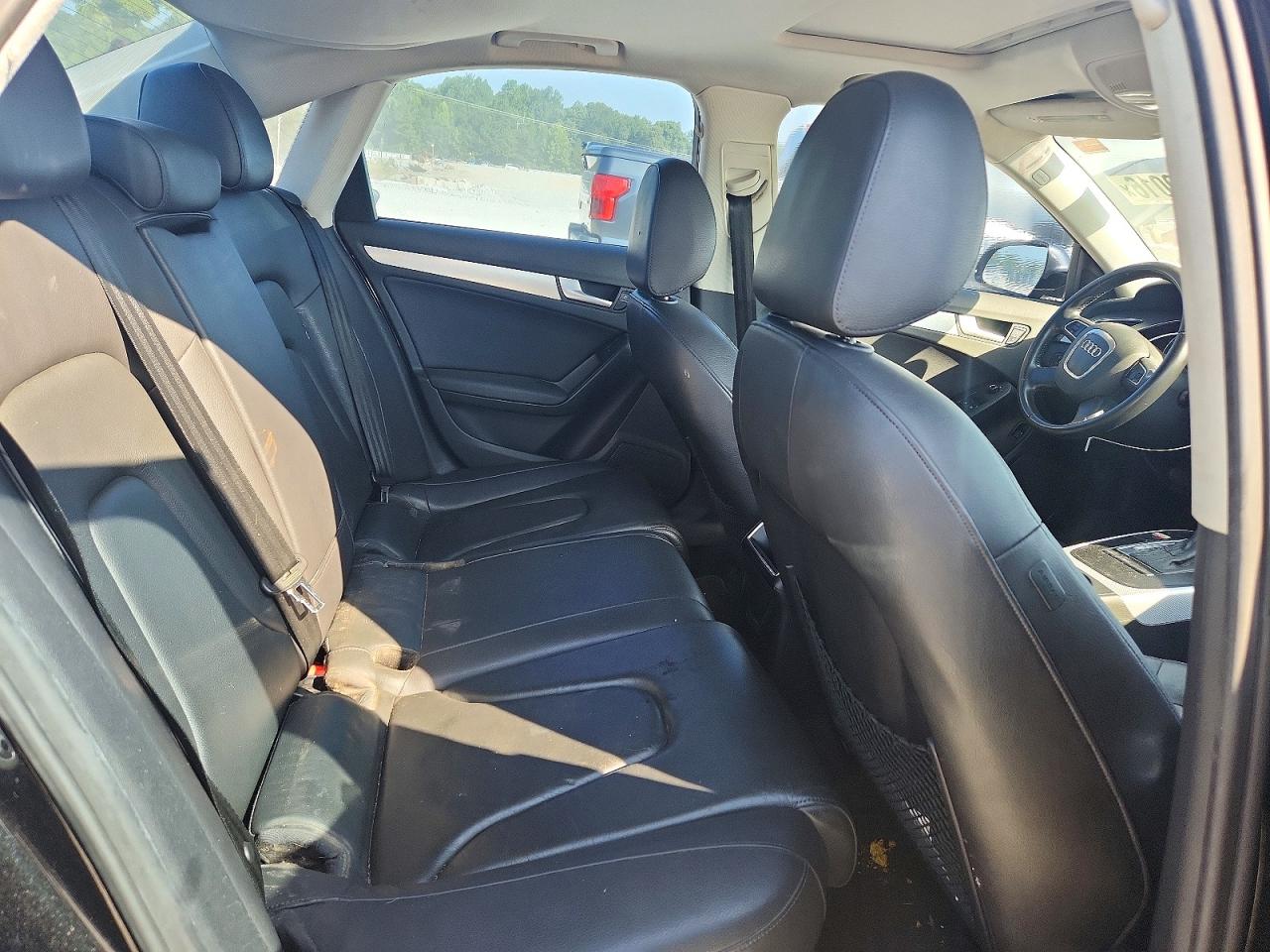 2012 Audi A4 Premium Black vin: WAUBFAFL7CA094775