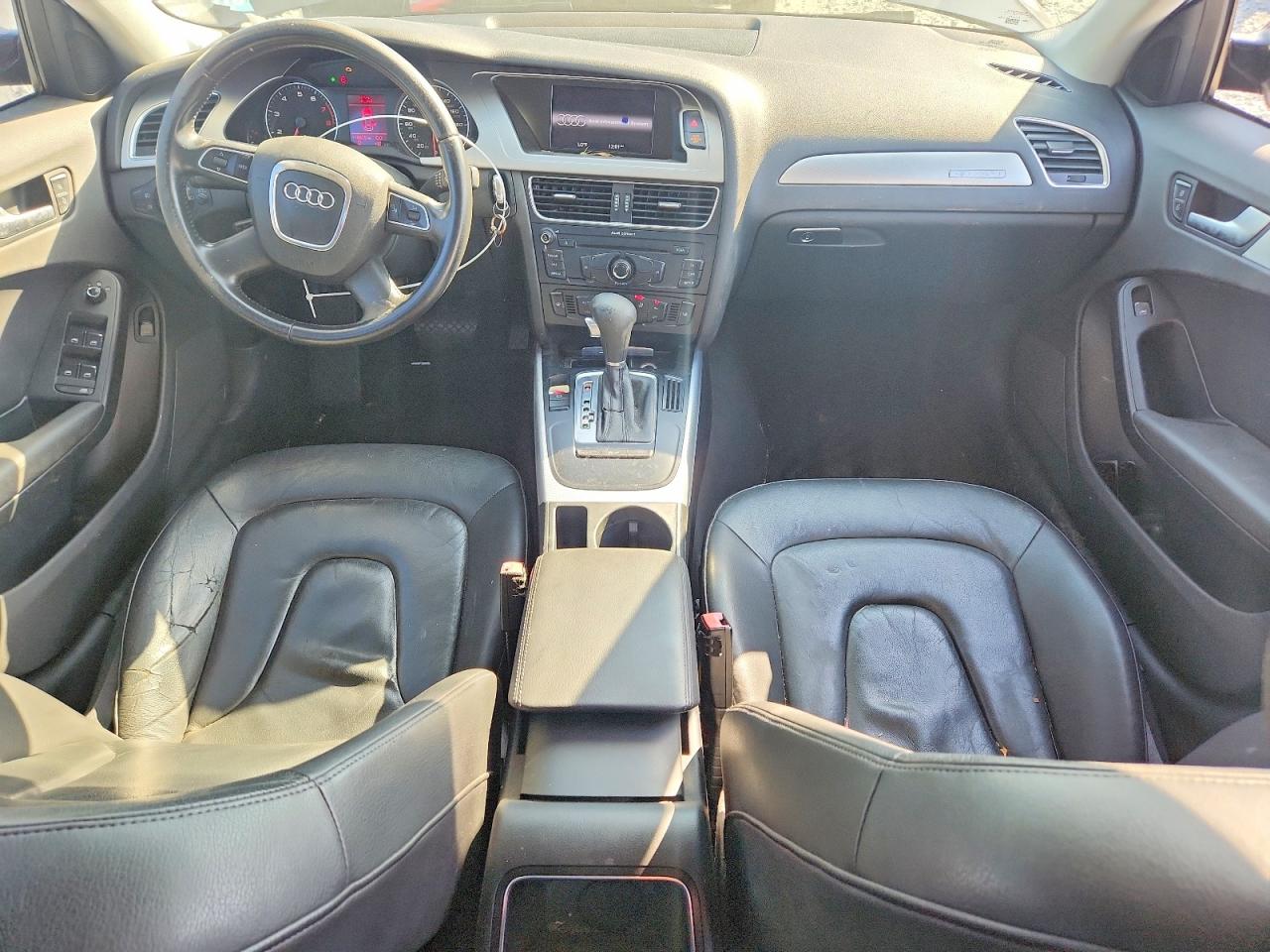 2012 Audi A4 Premium Black vin: WAUBFAFL7CA094775