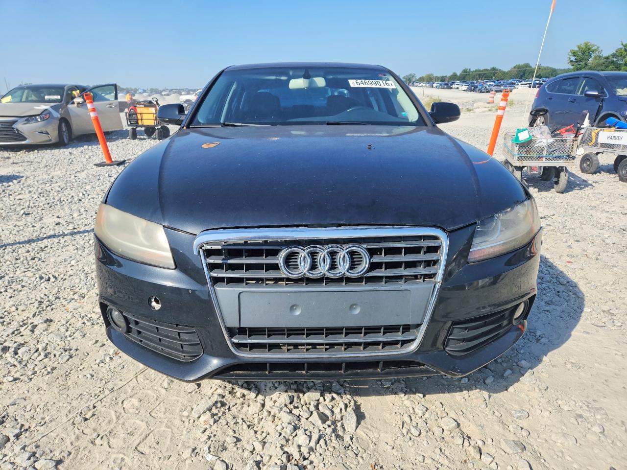 2012 Audi A4 Premium Black vin: WAUBFAFL7CA094775